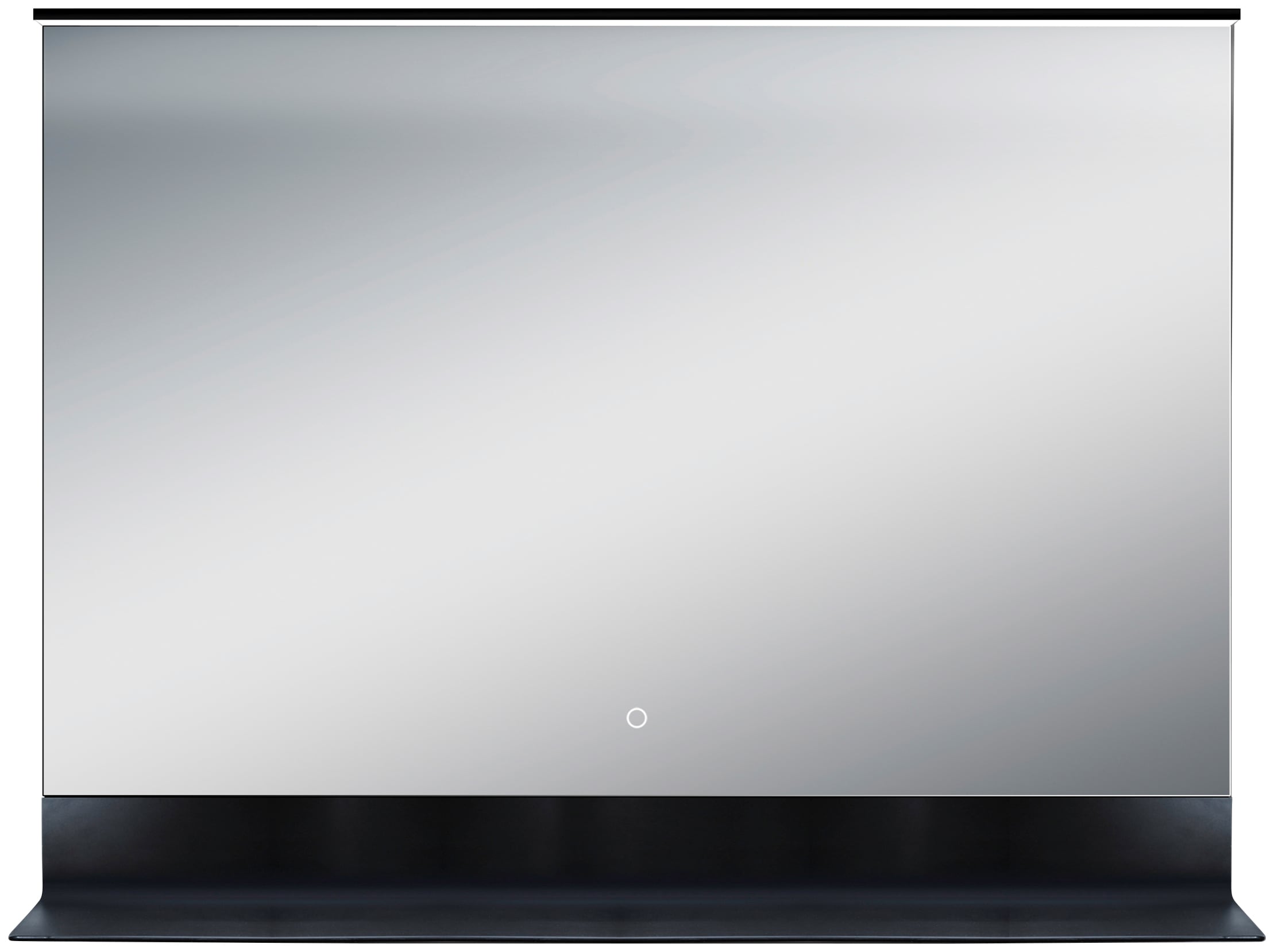 Talos Badspiegel »BLACK HOME«, (Komplett-Set), BxH: 80x60 cm, energiesparen günstig online kaufen
