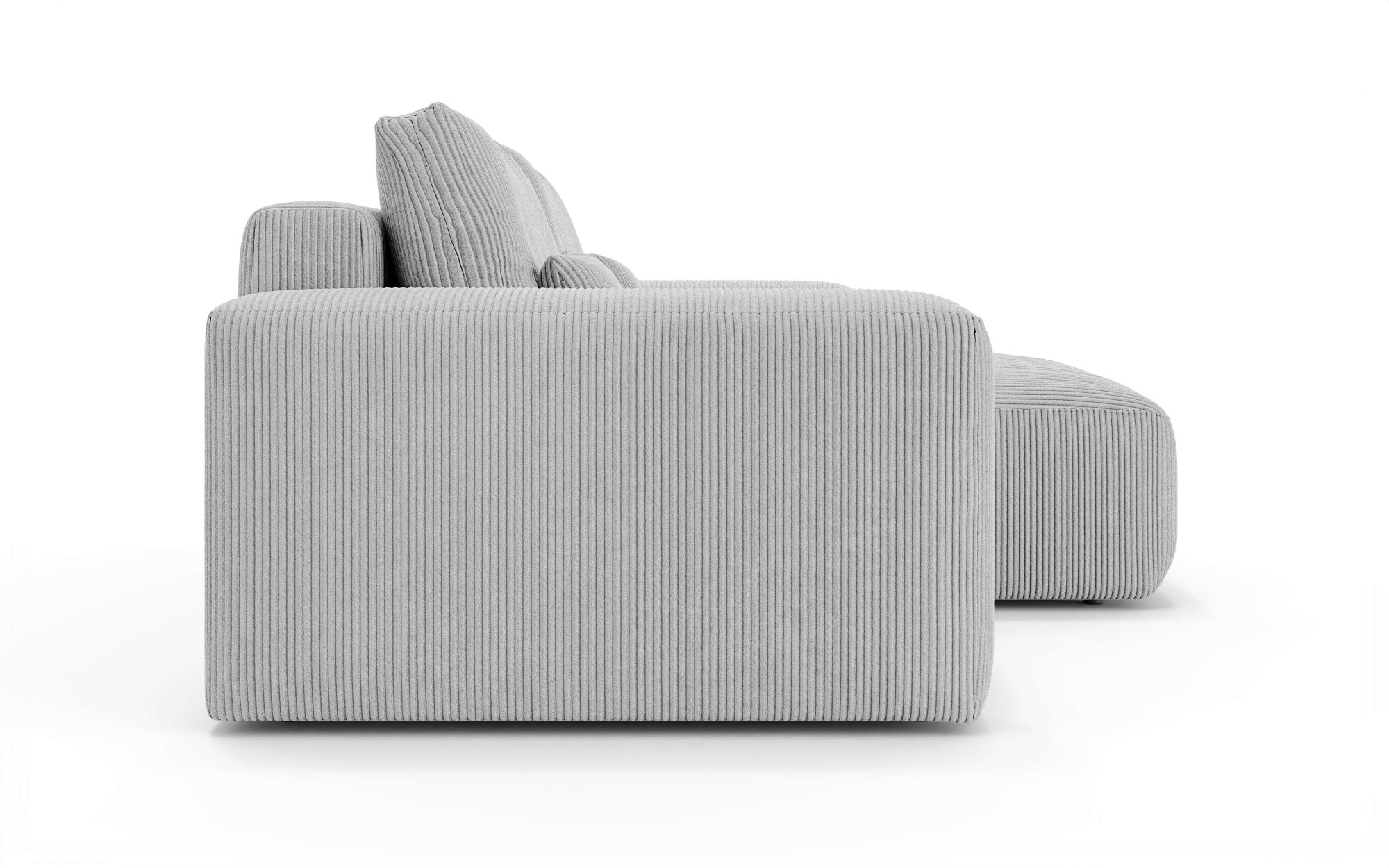 OTTO home Ecksofa »MATTS Schlafsofa mit Bettkasten, Maße B/T/H: 265/159/89 cm«, L-Form mit Recamiere rechts oder links, hoher Sitzkomfort