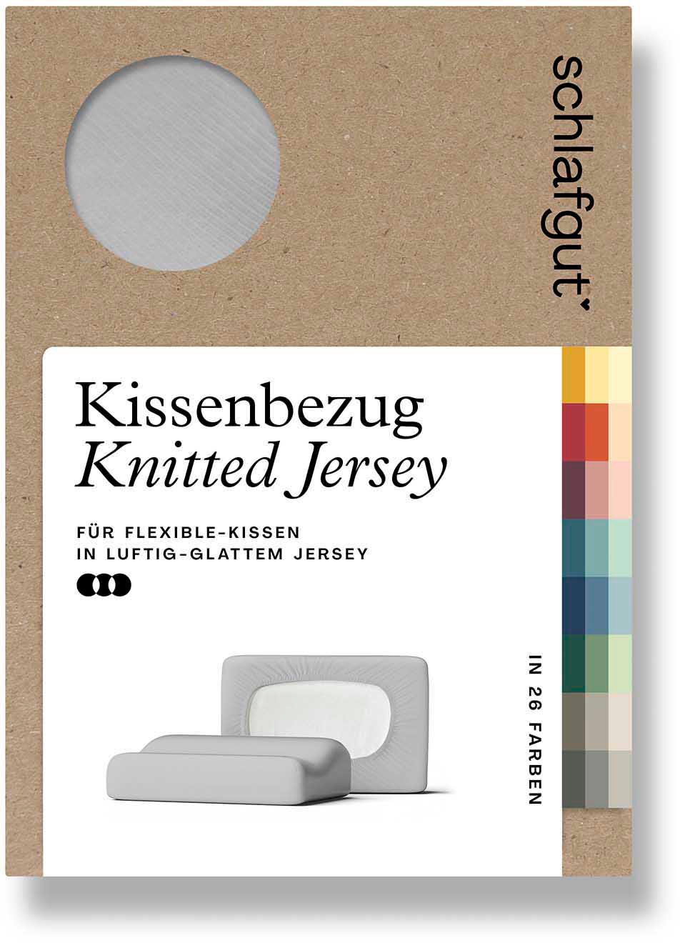 Schlafgut Kissenbezug »Pure flexibler Kissenbezug für Nackenstützkissen«, ( günstig online kaufen