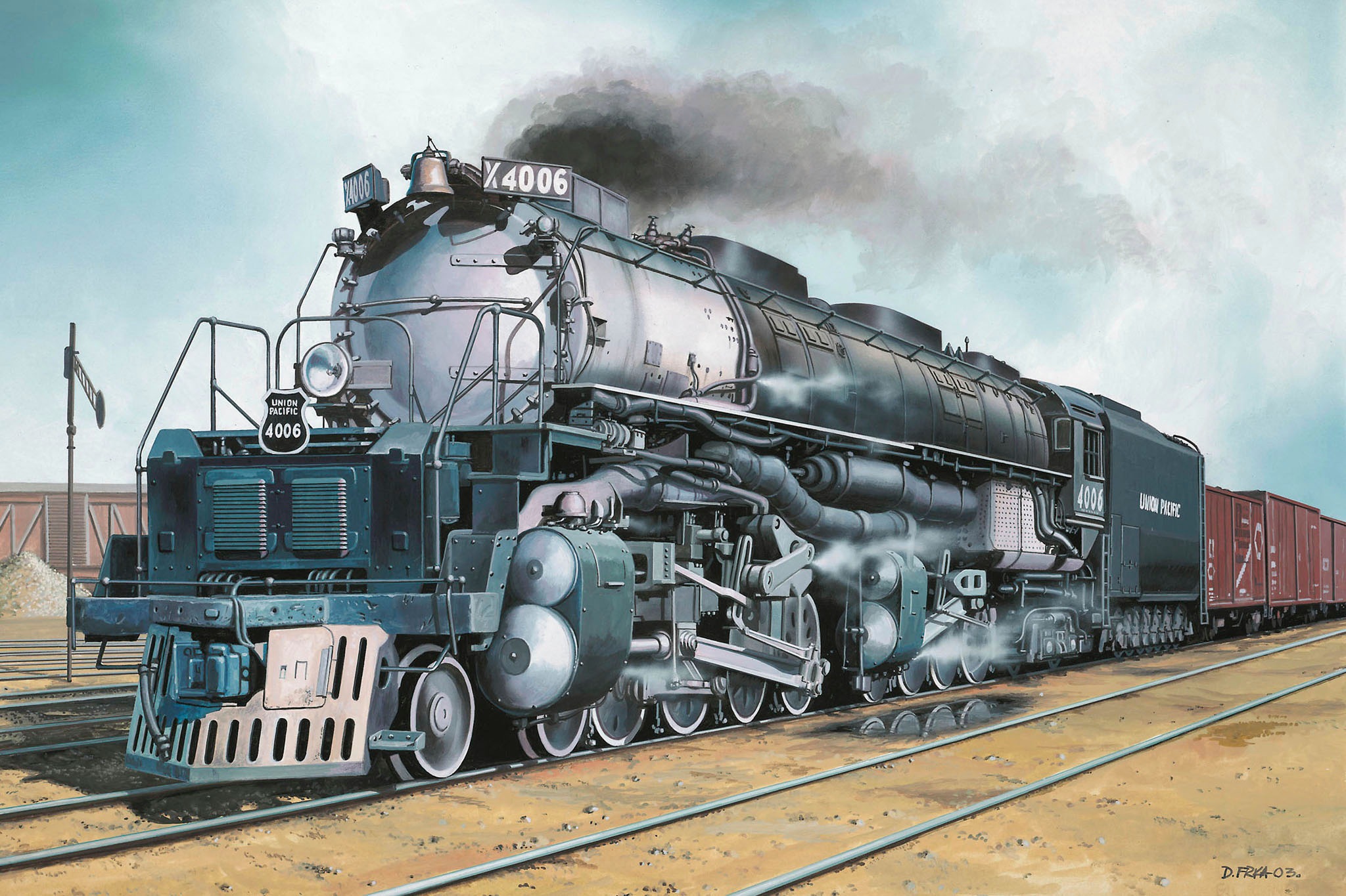 Revell® Modellbausatz »Big Boy H0 Lokomotive«, 1:87, Made in Europe