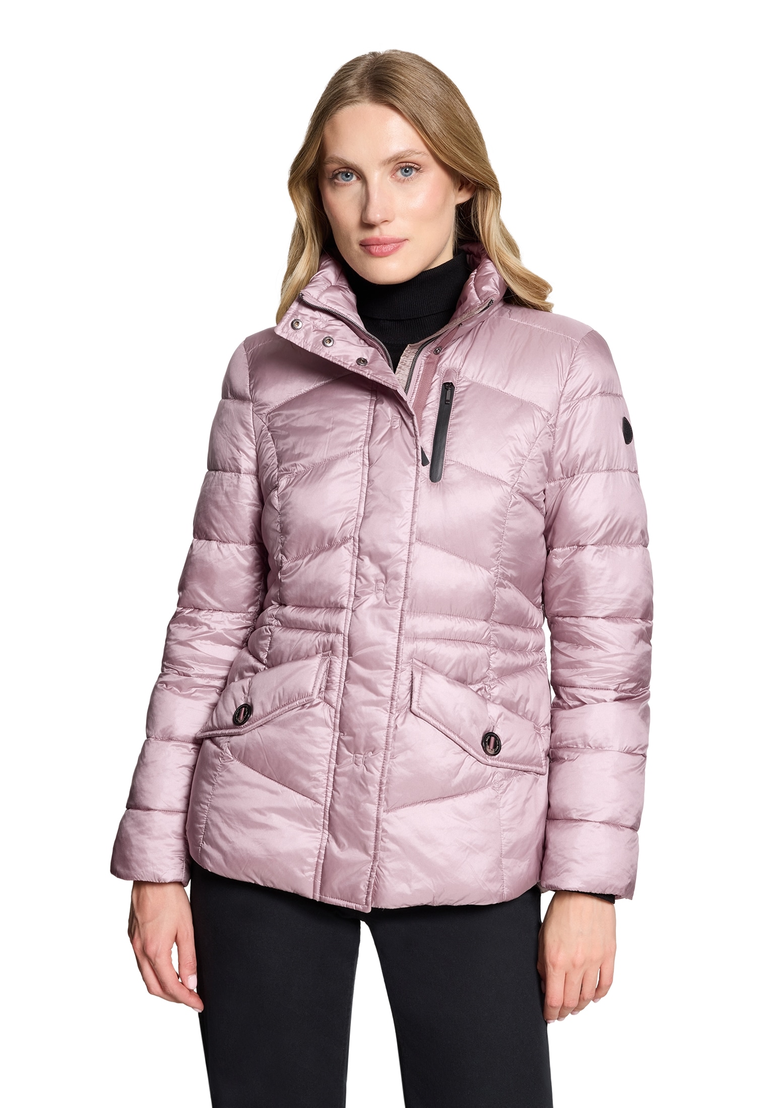 Gil Bret Steppjacke mit Kapuze mit abnehmbarer Kapuze