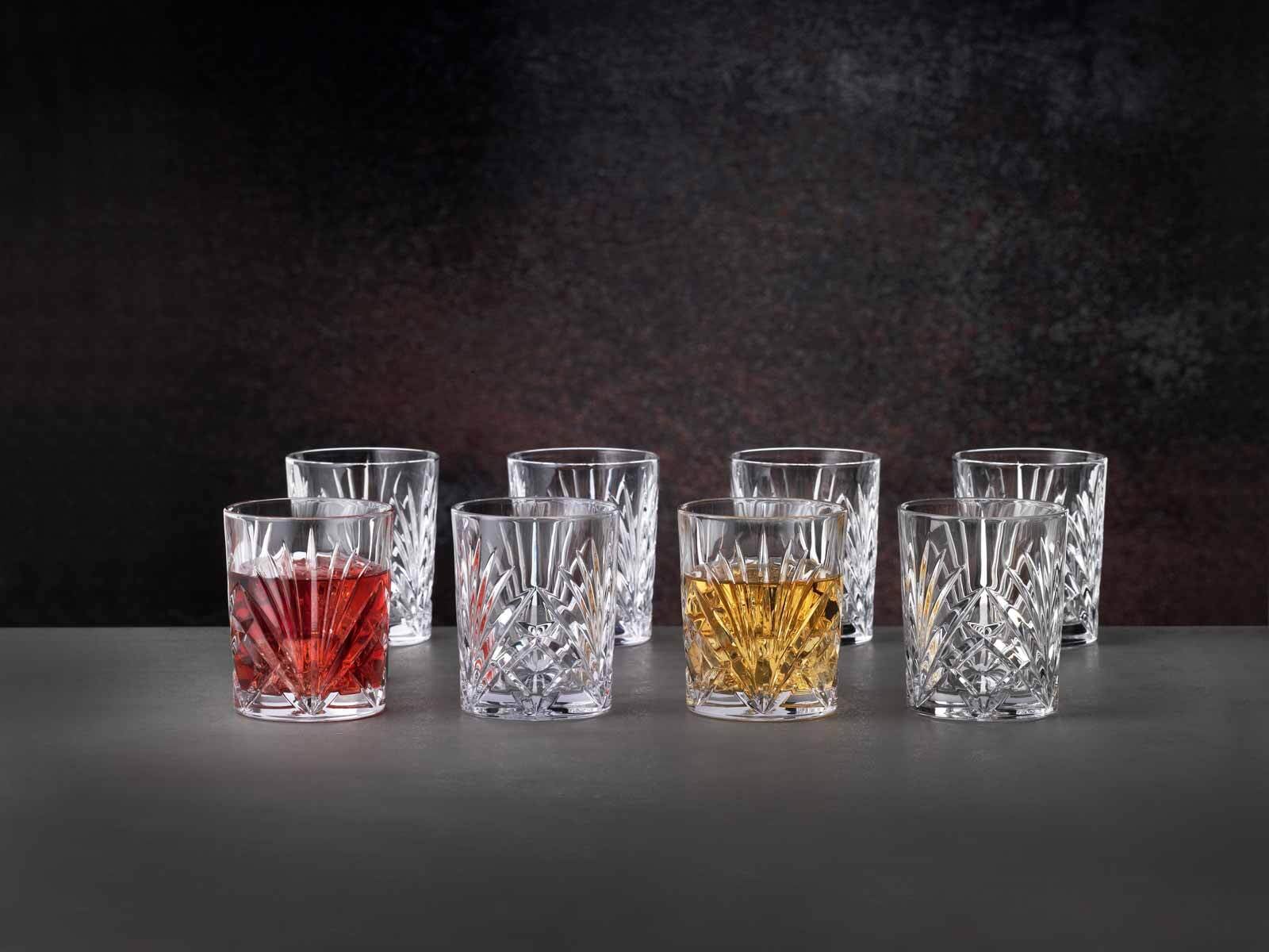 Nachtmann Whiskyglas »Becher Palais 288 ml 8er Set transparent«