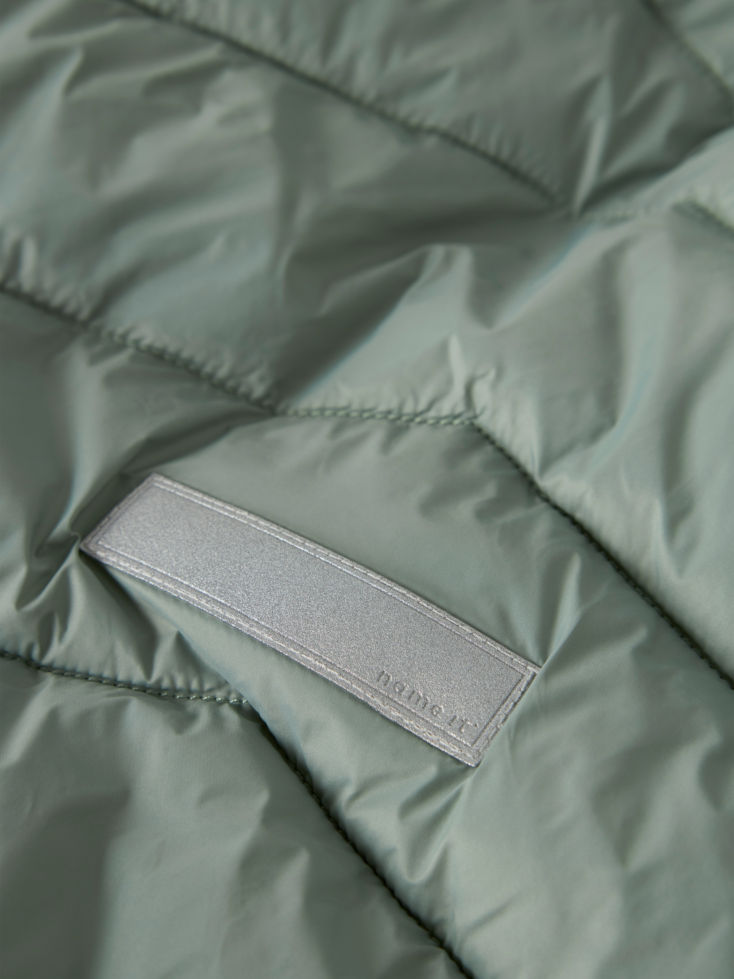 Name It Steppjacke »NMFMARBLE JACKET PB1« mit Kapuze Kunstfaser