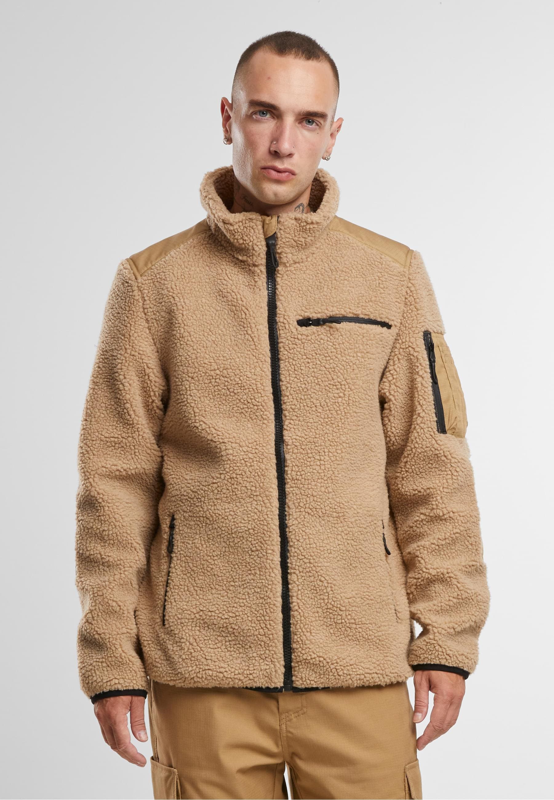 Brandit Allwetterjacke »Brandit Brandit Men Ramble Teddyfleece Jacket« 1 Stk. tlg. ohne Kapuze