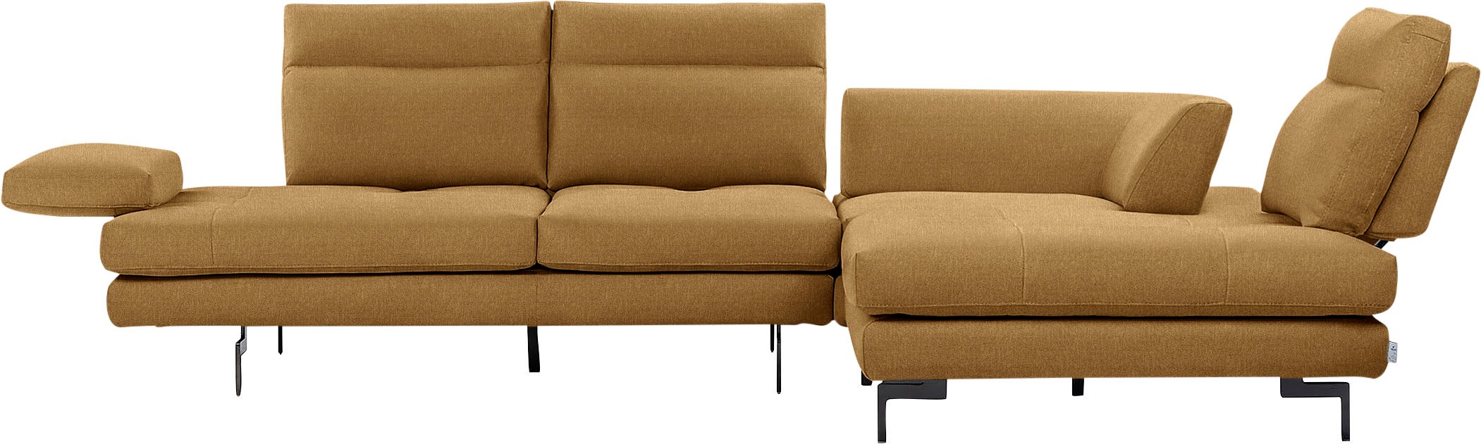 CALIA ITALIA Ecksofa »Toby Wing, Komfortsofa mit Sitzkomfort der Extraklass günstig online kaufen