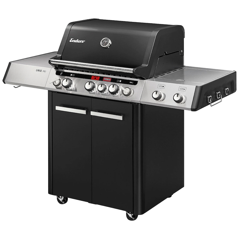 ENDERS Gasgrill »UNIQ PRO 3 IK CRUSTER« BxH: 150, 5x120, 6 cm schwarz/edelstahlfarben