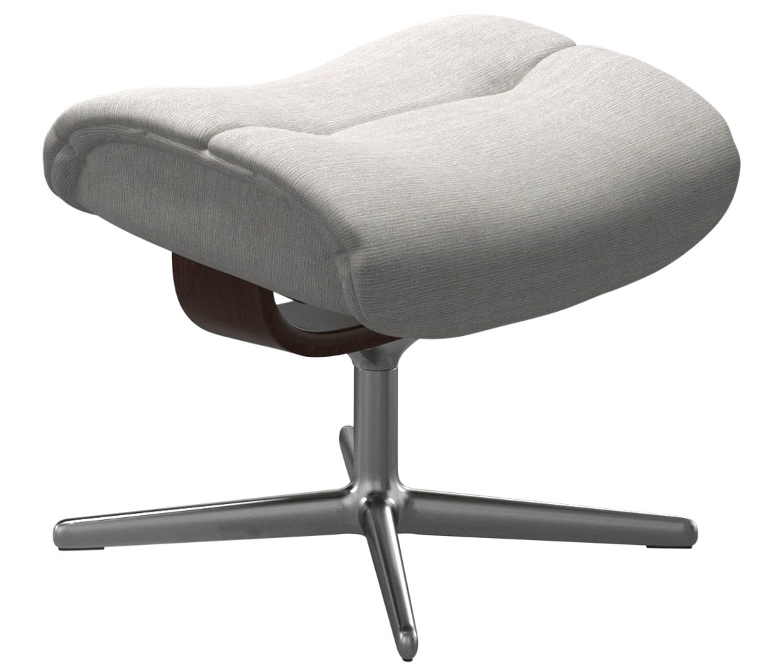 Stressless® Fußhocker »Sunrise«, mit Cross Base, Größe S, M & L, Holzakzent Braun