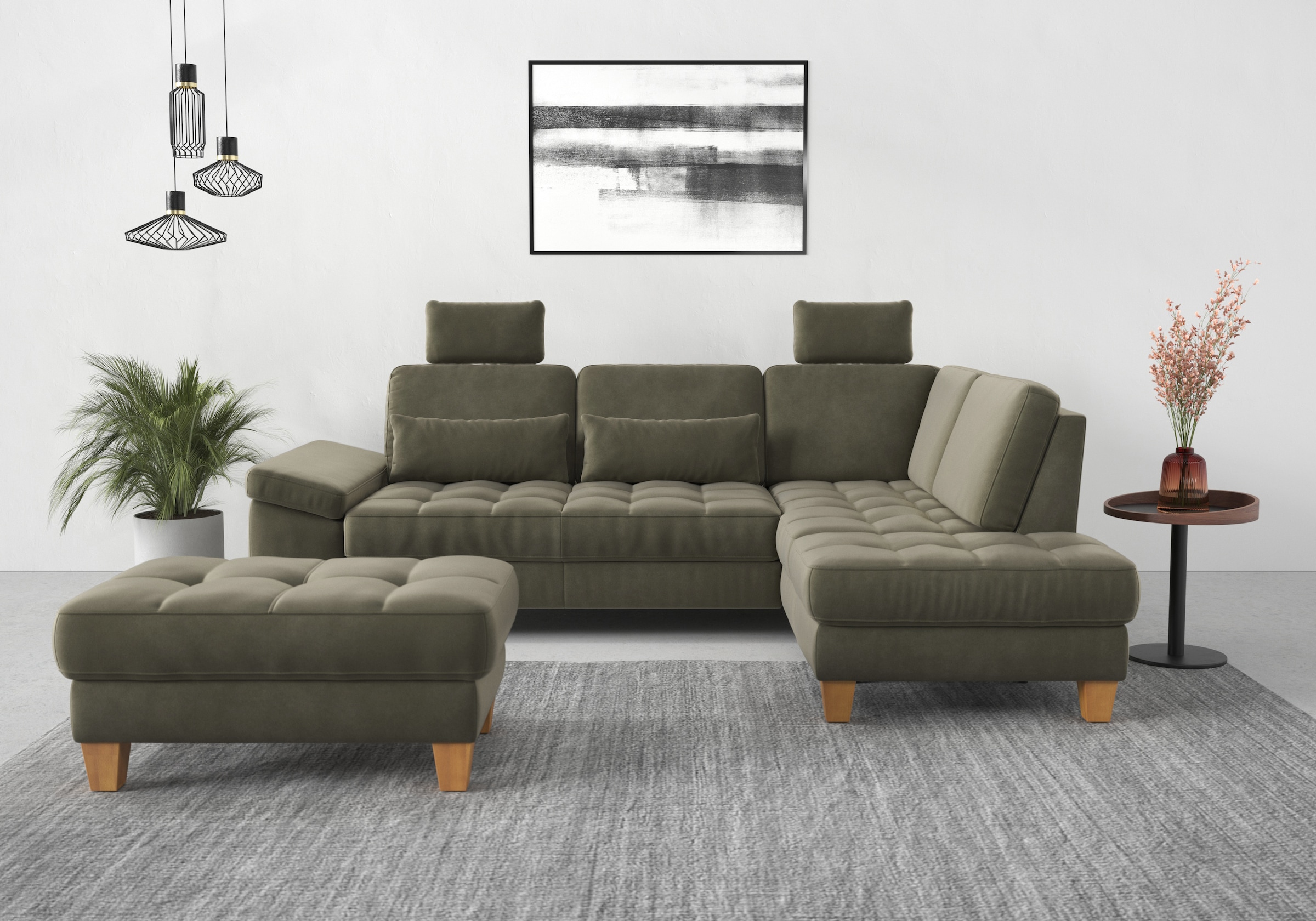 sit&more Stauraumhocker »Westham«, wahlewise mit/ohne Federkern