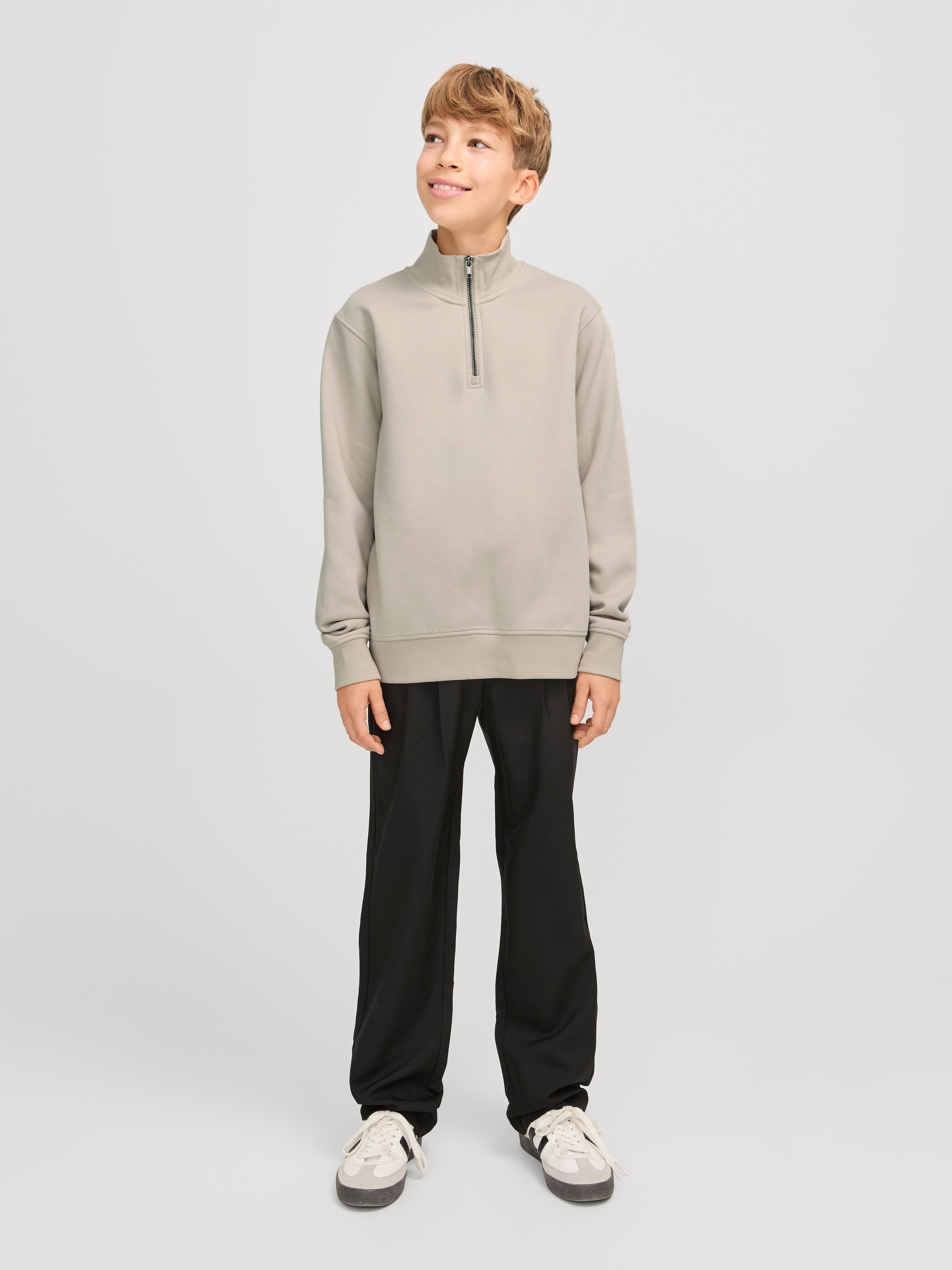 Jack & Jones Junior Sweatshirt »JJEBRADLEY SWEAT HALF ZIP NOOS JNR«
