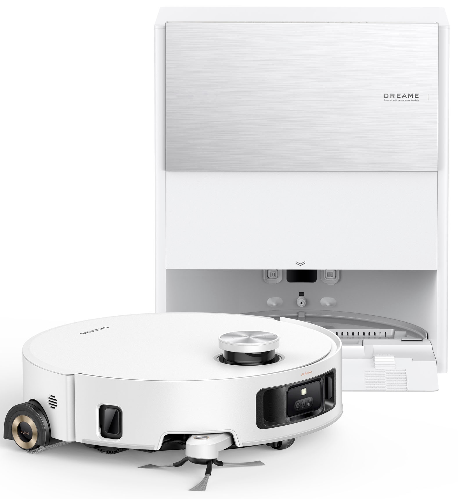 Dreame Saugroboter »mit Wischfunktion Aqua 10 Roller« günstig online kaufen