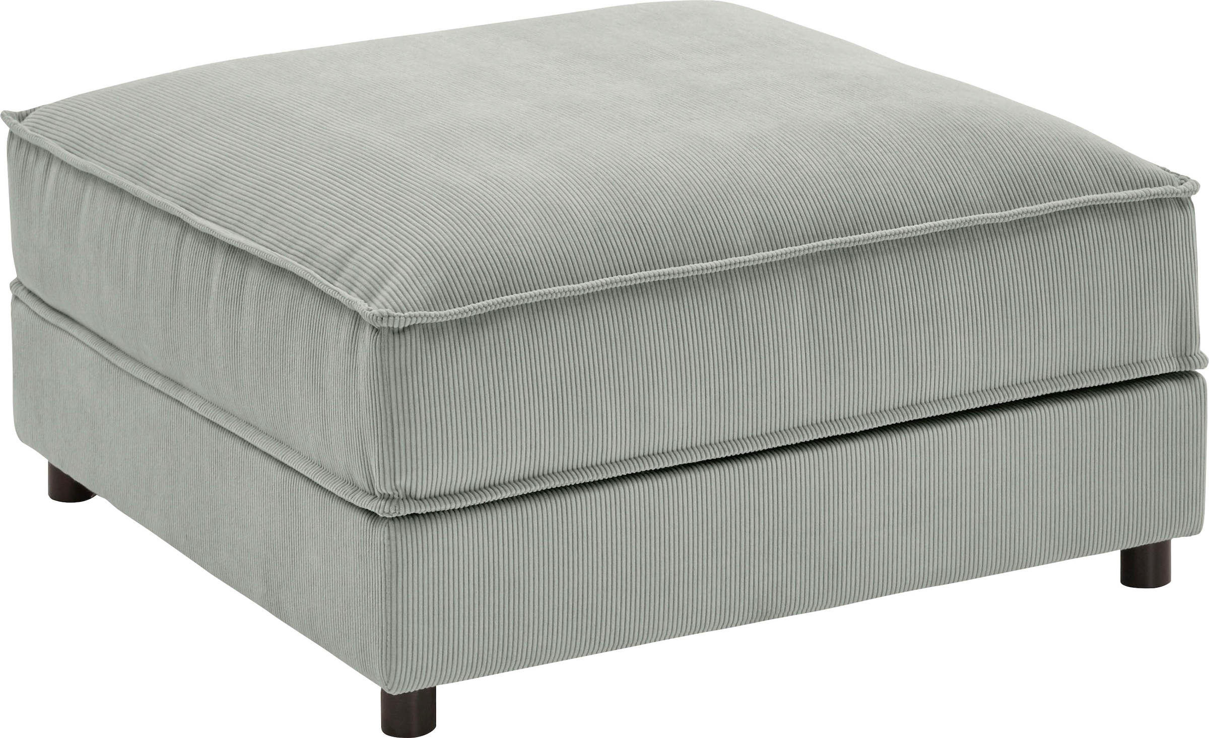 ATLANTIC home collection Hocker »Valan« mit Cord-Bezug, frei stellbar