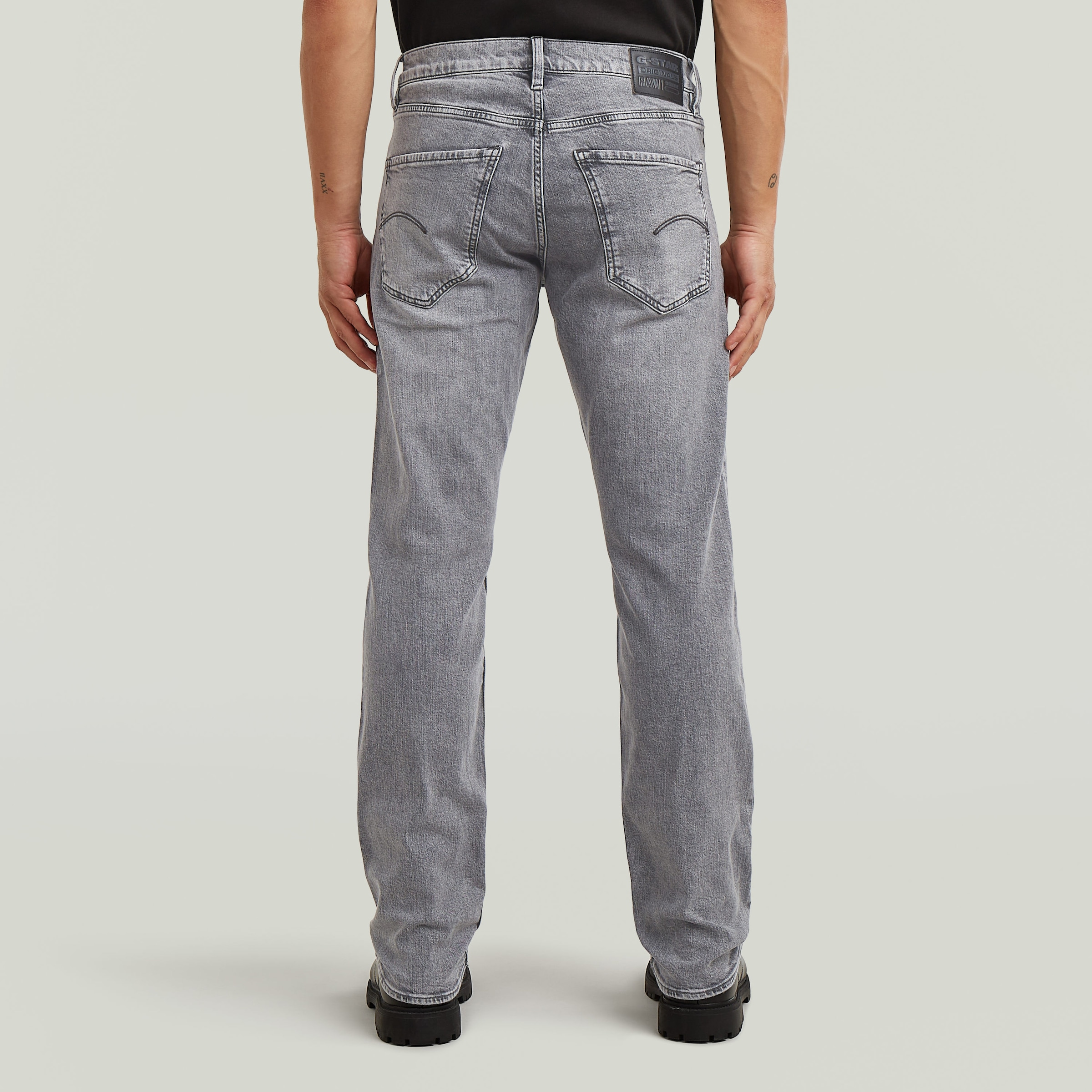 G-STAR Straight-Jeans »Mosa Straight«, mit hellen Nähten