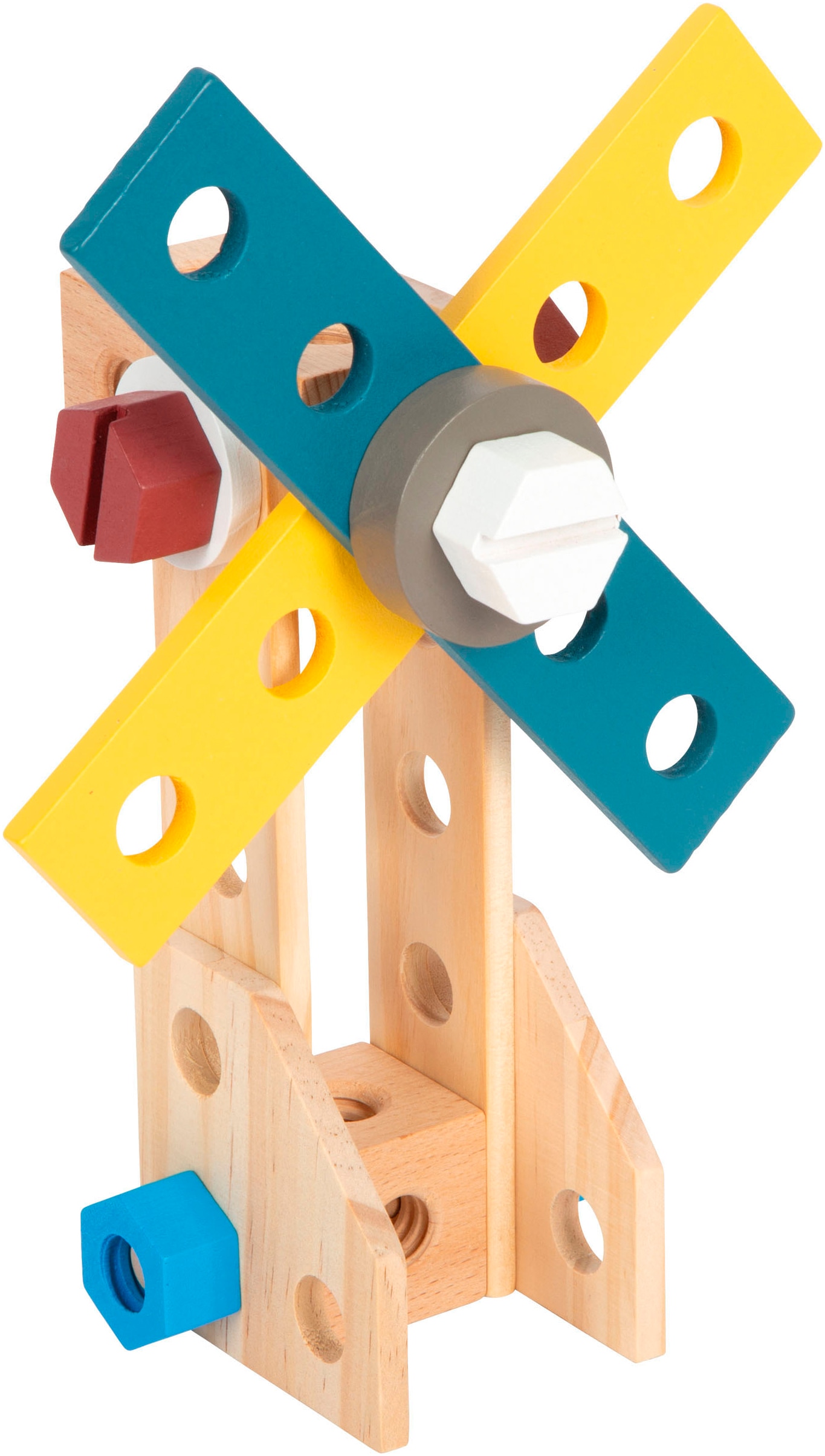 Small Foot Kinder-Werkzeug-Set »Werkzeugkoffer - Workshop«, (53 tlg.), aus Holz