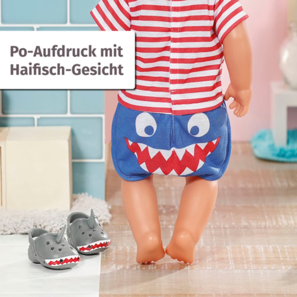 Baby Born Puppenkleidung »Bath Pyjamas & Clogs blau, 43 cm«