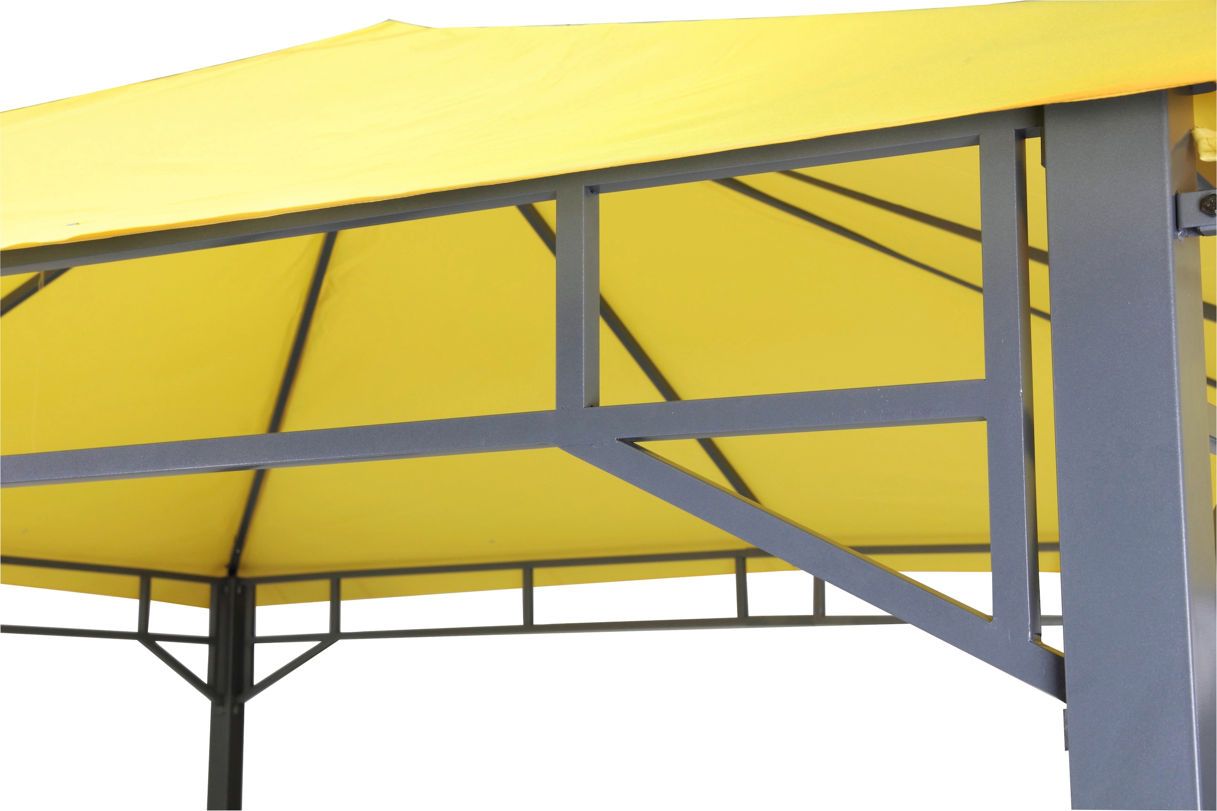 Tepro Pavillon »Lehua«, BxTxH: 330x330x285 cm, Seitenteil als Markise ausklappbar