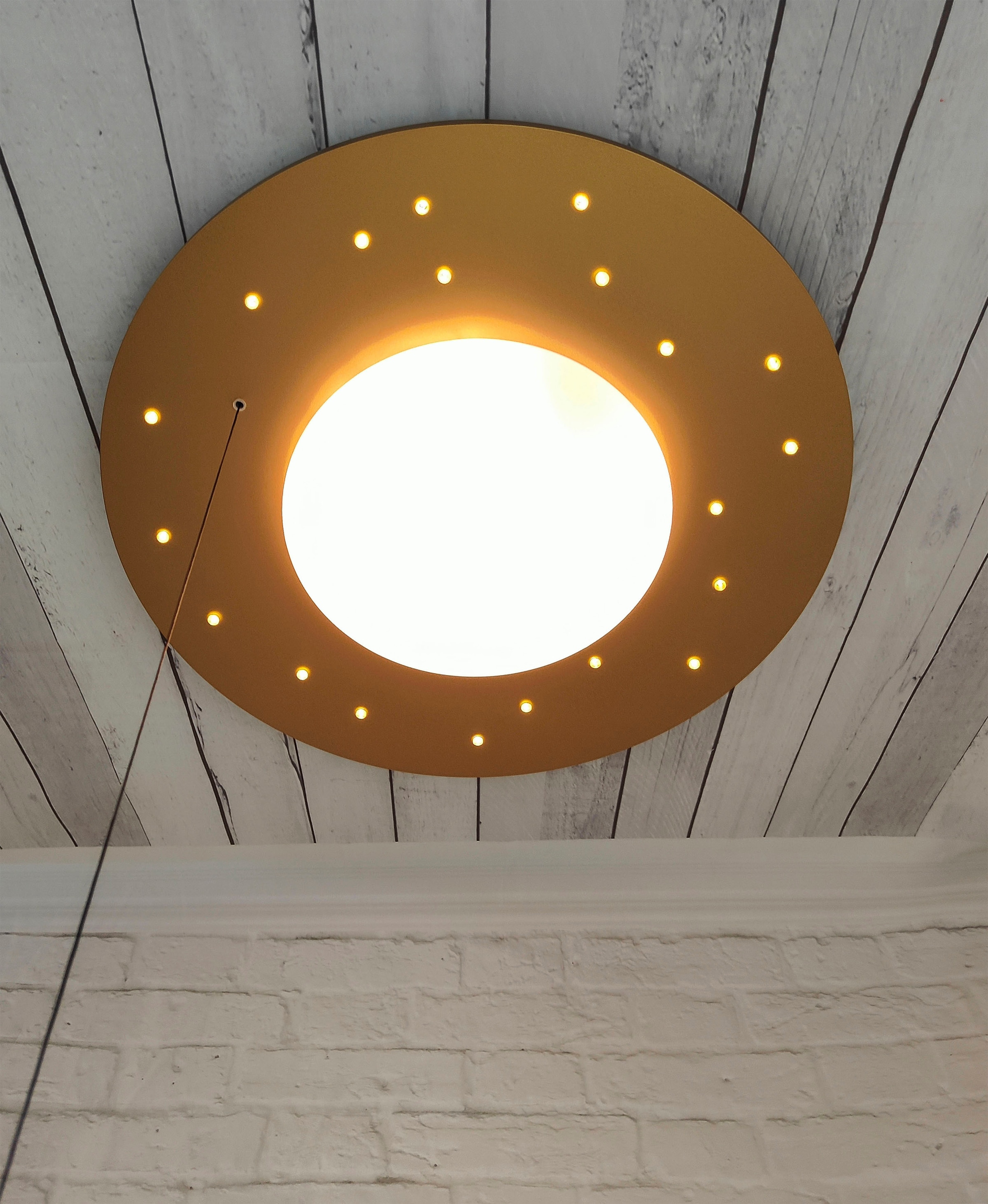 niermann Deckenleuchte »Saturn, Kinderlampe, Kinderzimmer« E27 1 Stk. E27 Fassung für einfachen Leuchtmittelwechsel