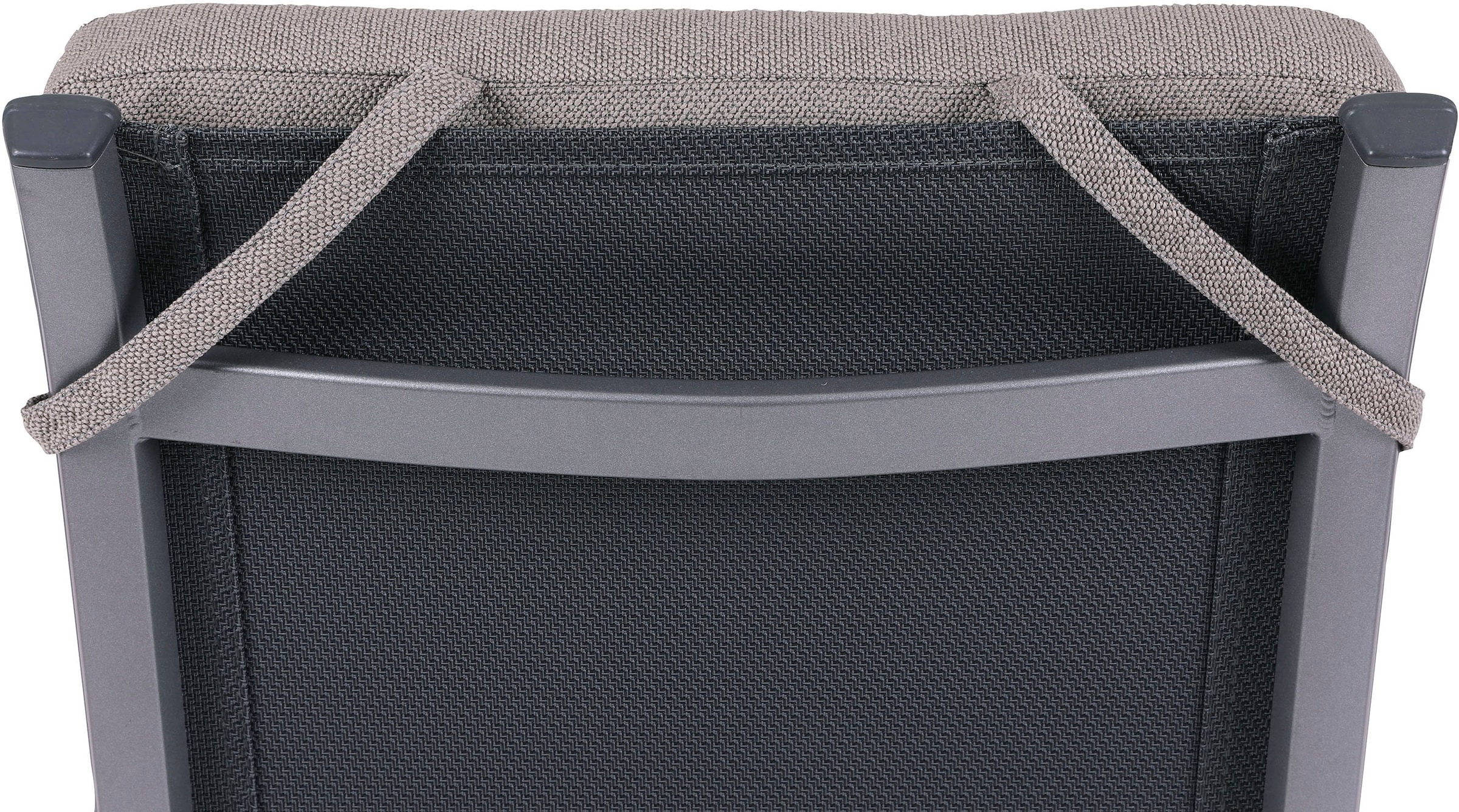 GO-DE Liegenauflage Uni Bouclé taupe - Maße BxLxH ca.: 59 cm x 194 cm x 7 cm