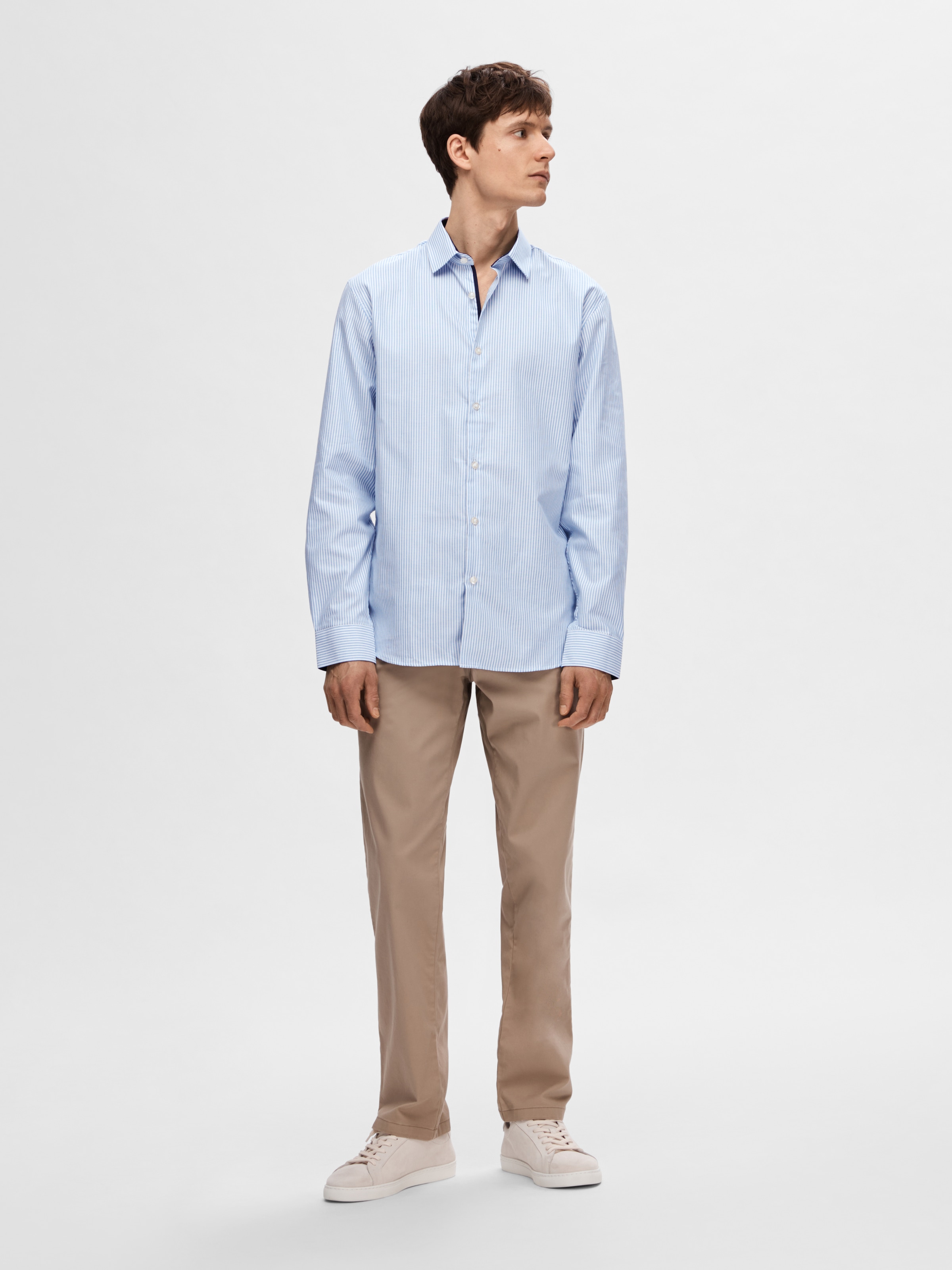 SELECTED Langarmhemd »SLHSLIMNEW-MARK SHIRT LS NOOS«