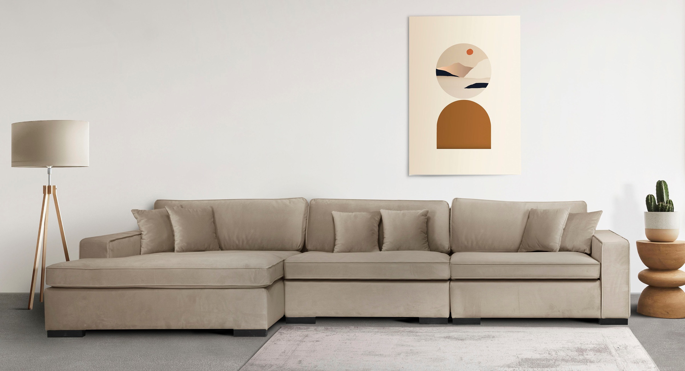 Guido Maria Kretschmer Home&Living Sofa-Eckelement »Skara XXL L-Form«, Loun günstig online kaufen