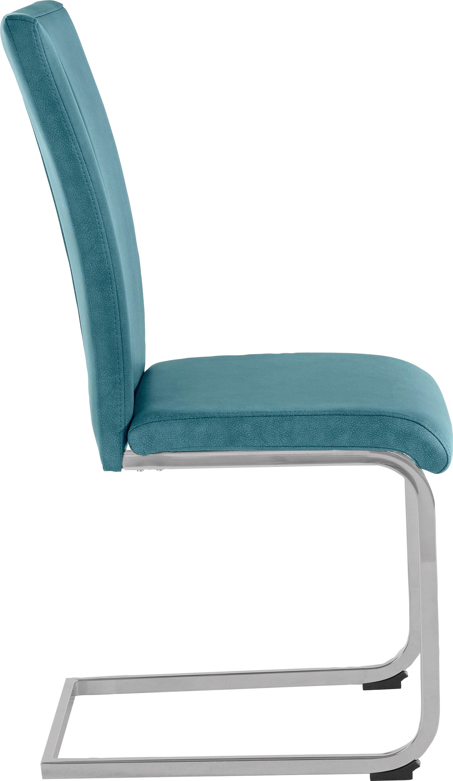Home affaire Freischwinger »Alex«, (Set), 2 St., Kunstleder LOOK, Stuhl belastbar bis 120 Kg, Gestell im Chrom-Look