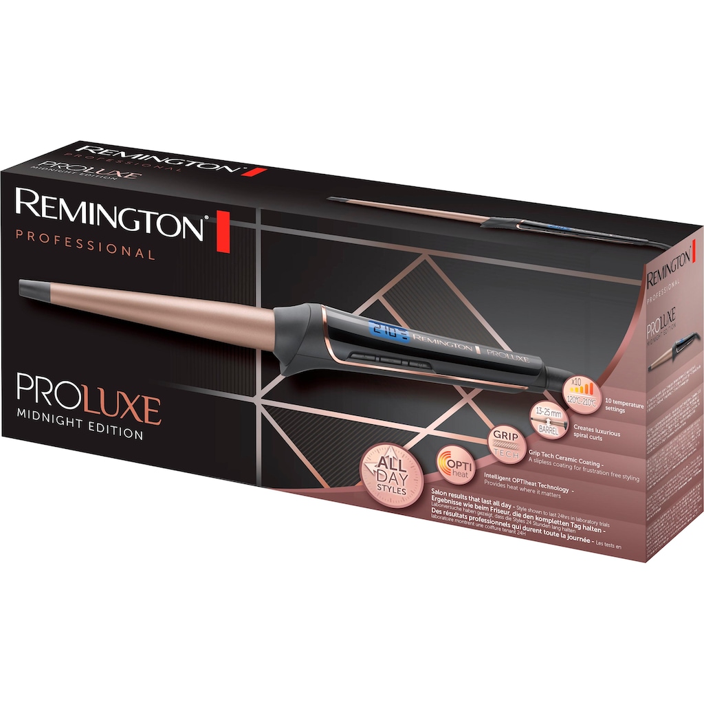 Remington Lockenstab »CI91W1B PROluxe Midnight Edition«, Keramik-Beschichtung