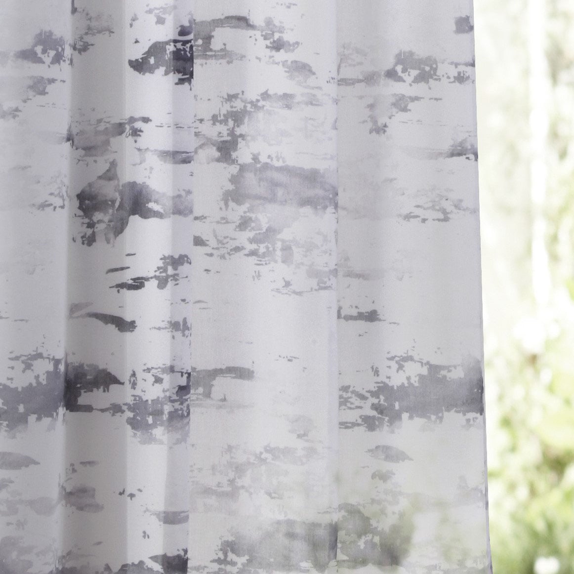 Kutti Vorhang »Claude«, (1 St.), Gardine halbtransparent, bedruckt, Polyester, Batist