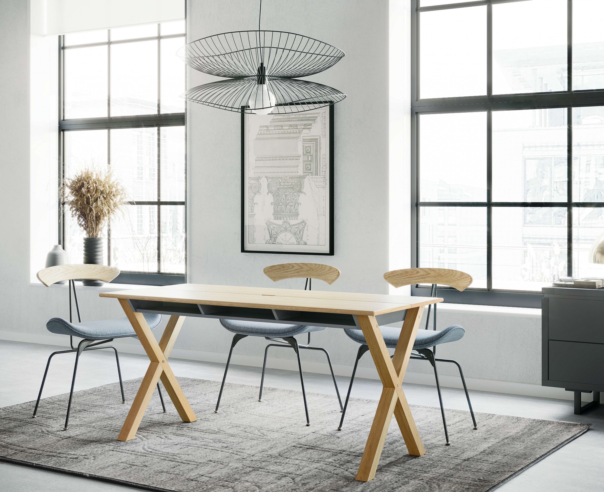 Woodman Esstisch »Luca« multifunktional- auch als Schreibtisch einsetzbar, günstig online kaufen