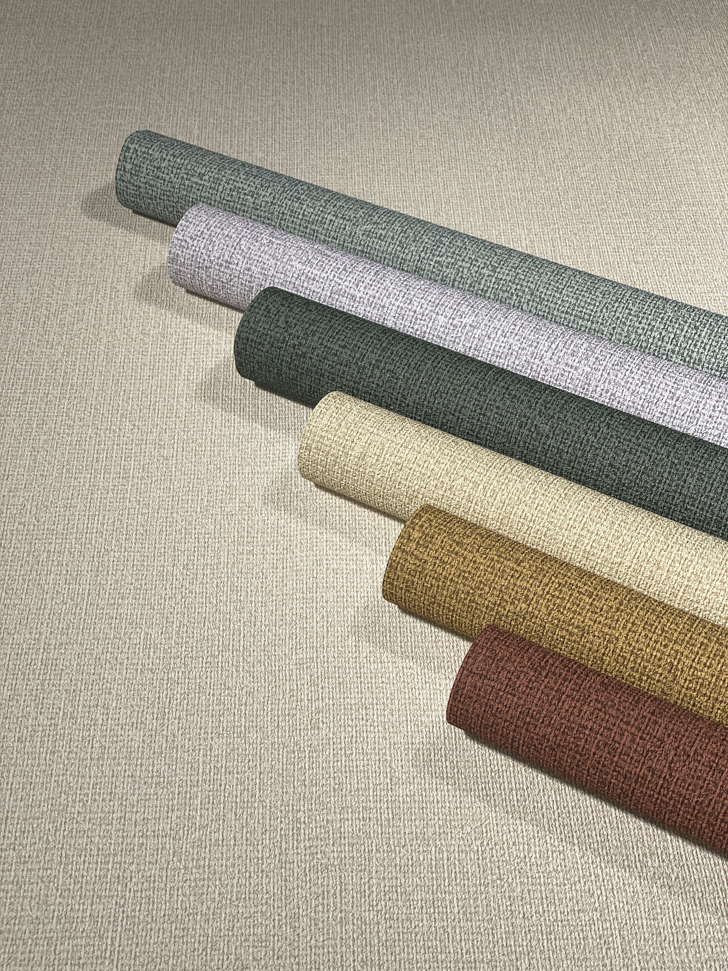 Marburg Vliestapete »Yute« uni texturiert moderne Tapete für Wohnzimmer Schlafzimmer Küche