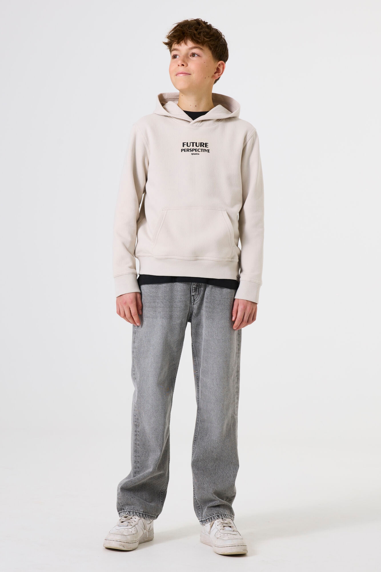 Garcia Hoodie, mit Print
