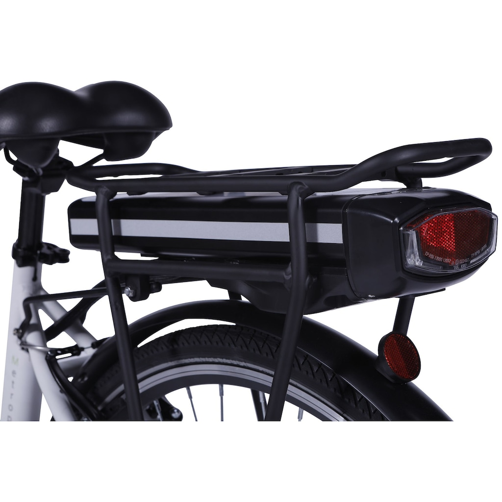 LLobe E-Bike »Metropolitan JOY weiß 8Ah«, 3 Gang, Frontmotor 250 W