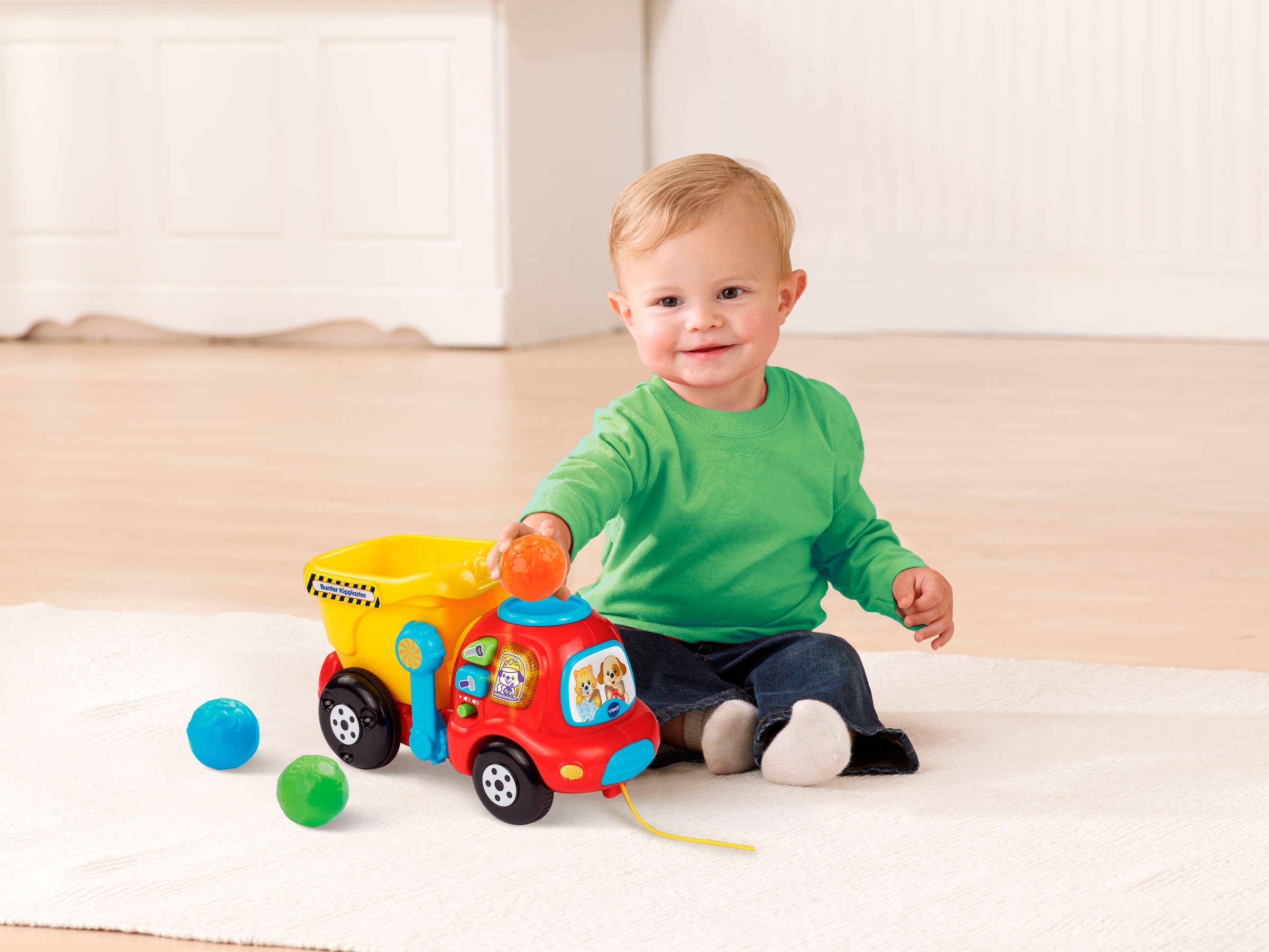 Vtech® Steckspielzeug »Vtech Baby, Bunter Kipplaster«