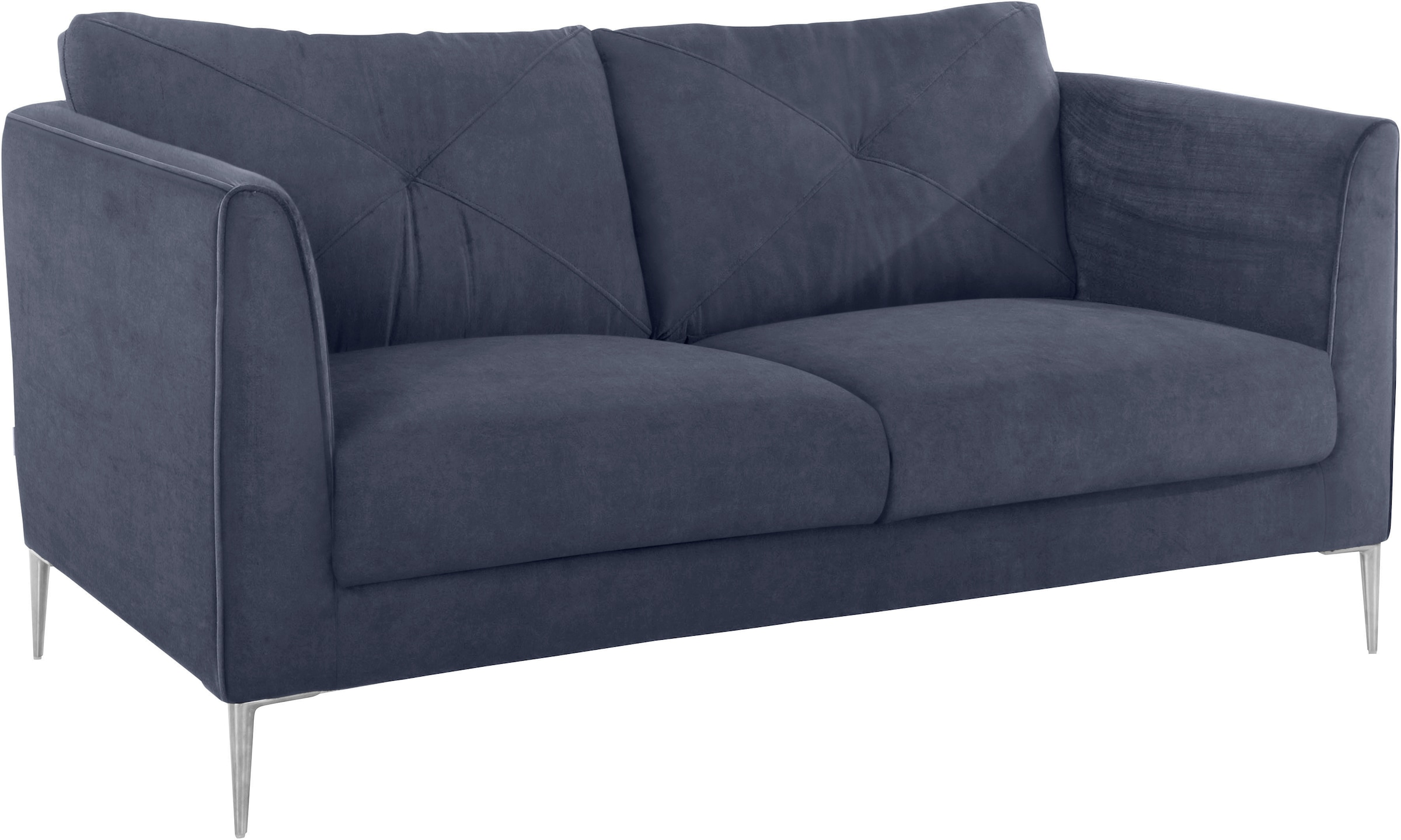 Guido Maria Kretschmer Home&Living 2-Sitzer »Chilltime«, mit eleganter Kreuznaht in den Rückenkissen, Breite 167 cm