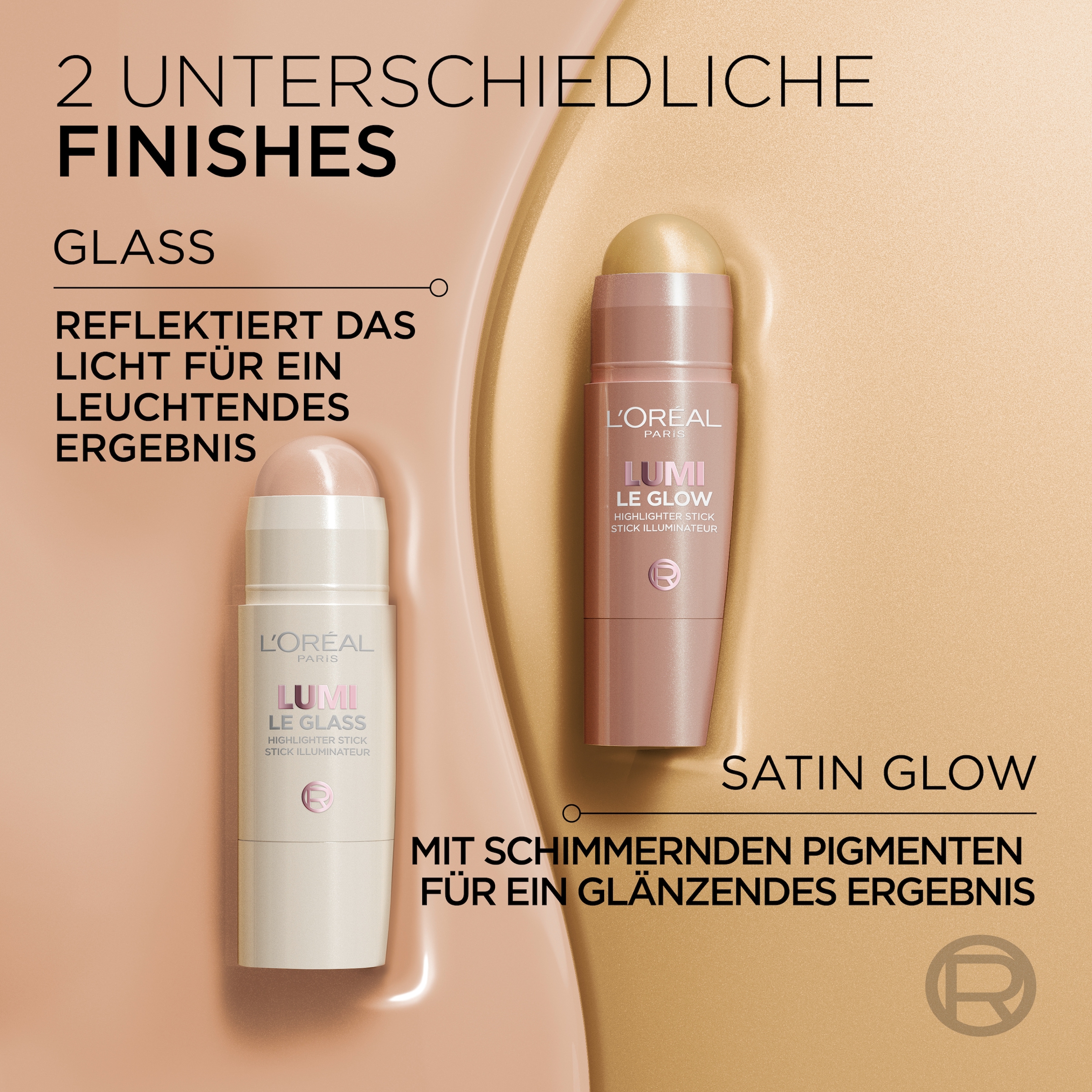 L'ORÉAL PARIS Highlighter »L'Oréal Paris Lumi Le Glass Highlighter Stick«