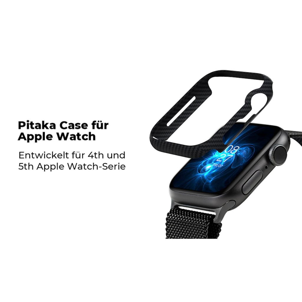 Pitaka Smartwatch-Hülle »Air Case for Apple Watch 4, 5 and 6 40mm«, Apple Watch Series 4 40 mm-Apple Watch Series 5 40 mm-Apple Watch Series 6 40 mm