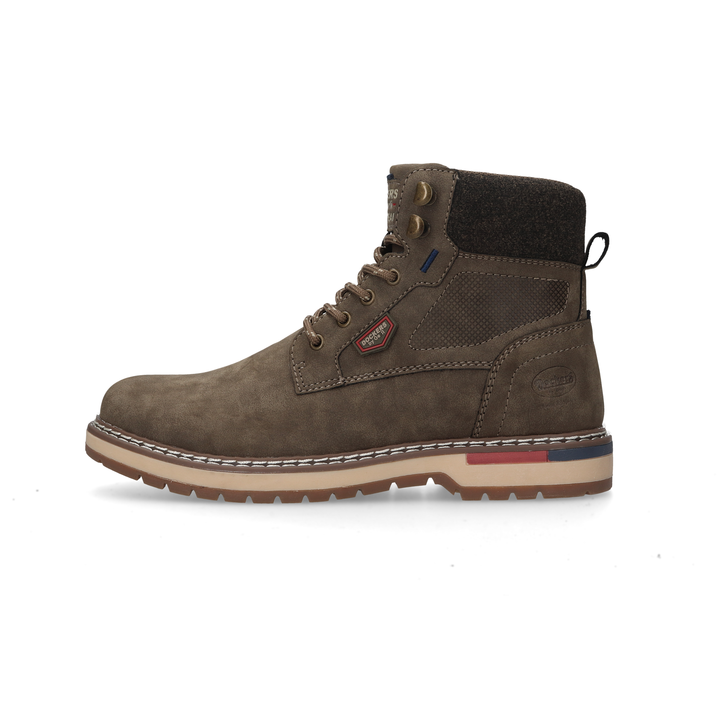 Dockers by Gerli Schnürboots  Schnürstiefelette, Workerboots mit Reißverschluss
