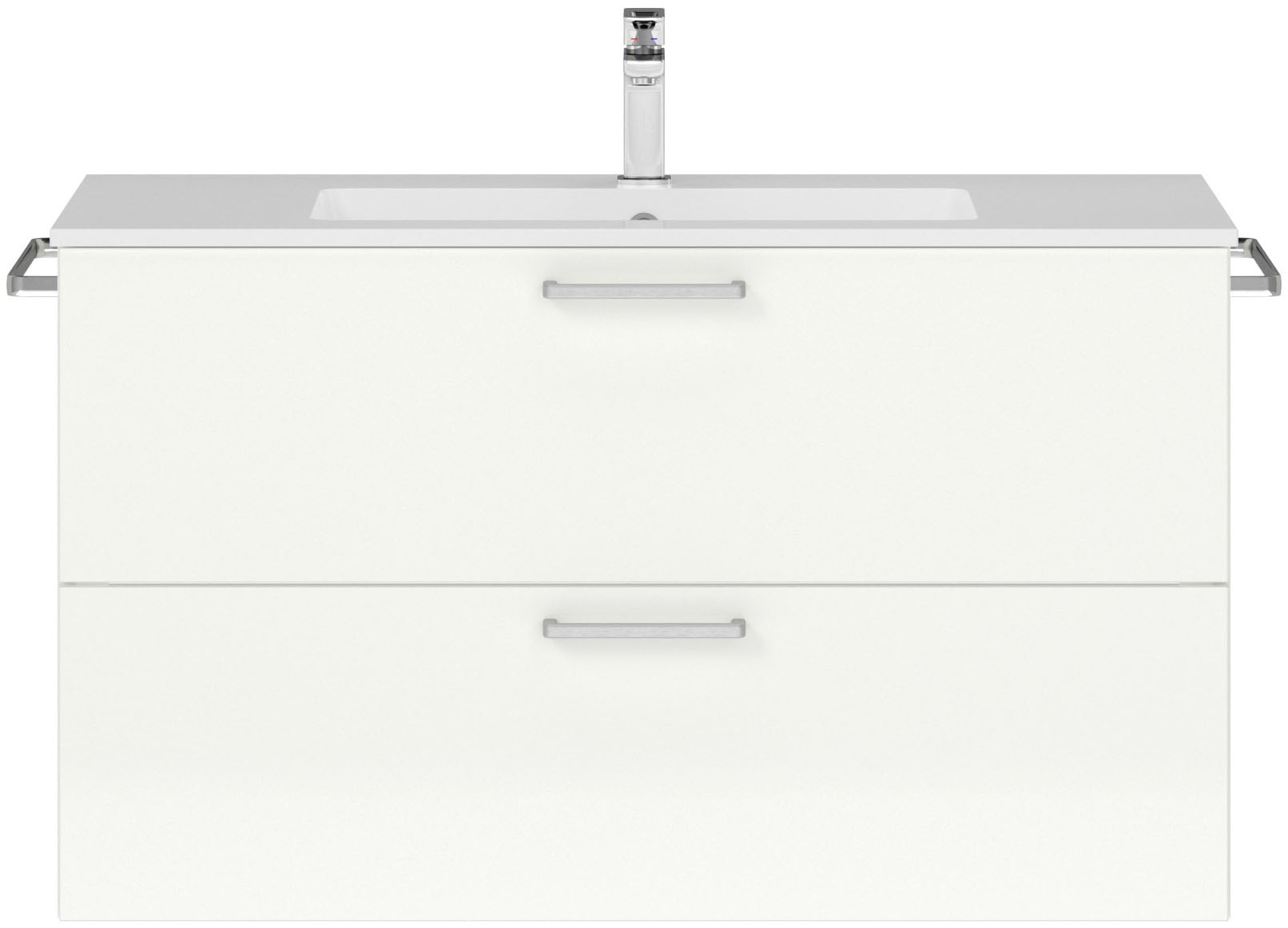 nobilia® Waschtisch-Set »Tolvina«, (1 St., vormontiert, mit Soft-Close), Ho günstig online kaufen