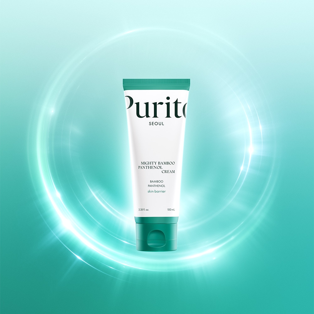 Purito Feuchtigkeitscreme »Purito Mighty Bamboo Panthenol Cream« Koreanischer Bambusextrakt spendet langanhaltende Feuchtigkeit