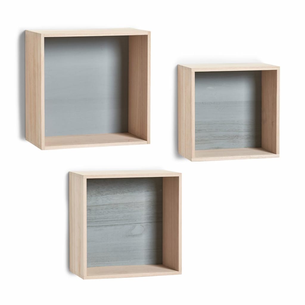 Zeller Present Regalwürfel »Cubes«, (Set, 3 St.)