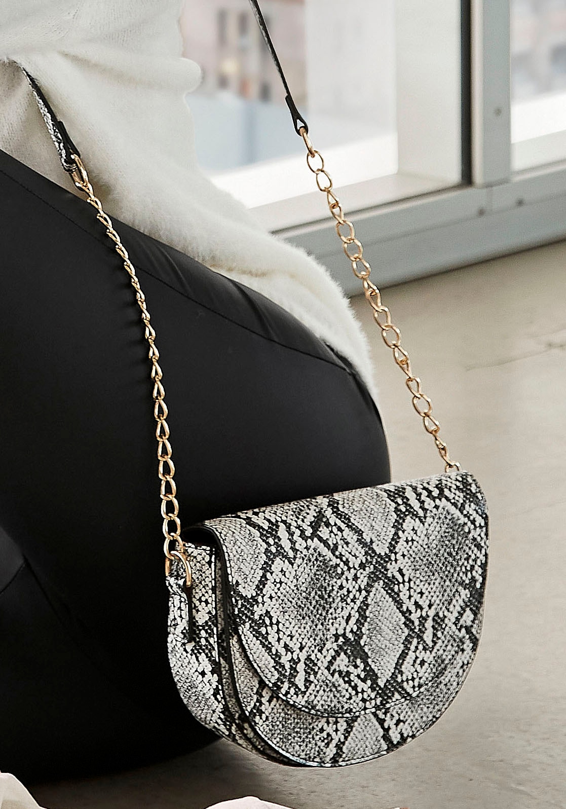Vivance Umhängetasche, mit Animal Print, Minibag,Abendtasche,Handtasche, Schultertasche VEGAN