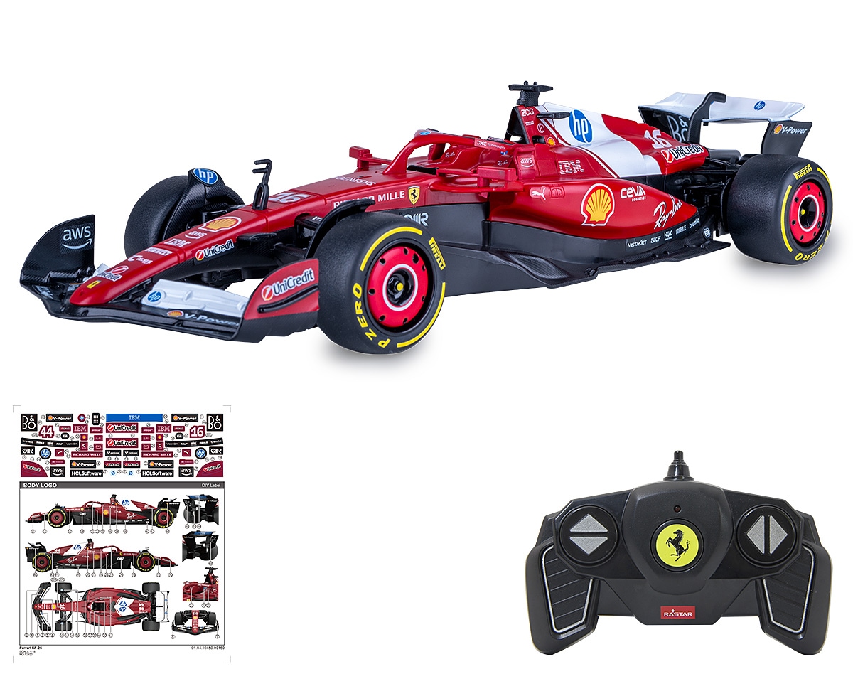 Jamara RC-Auto »Ferrari SF-25 1:18 rot 2,4GHz«