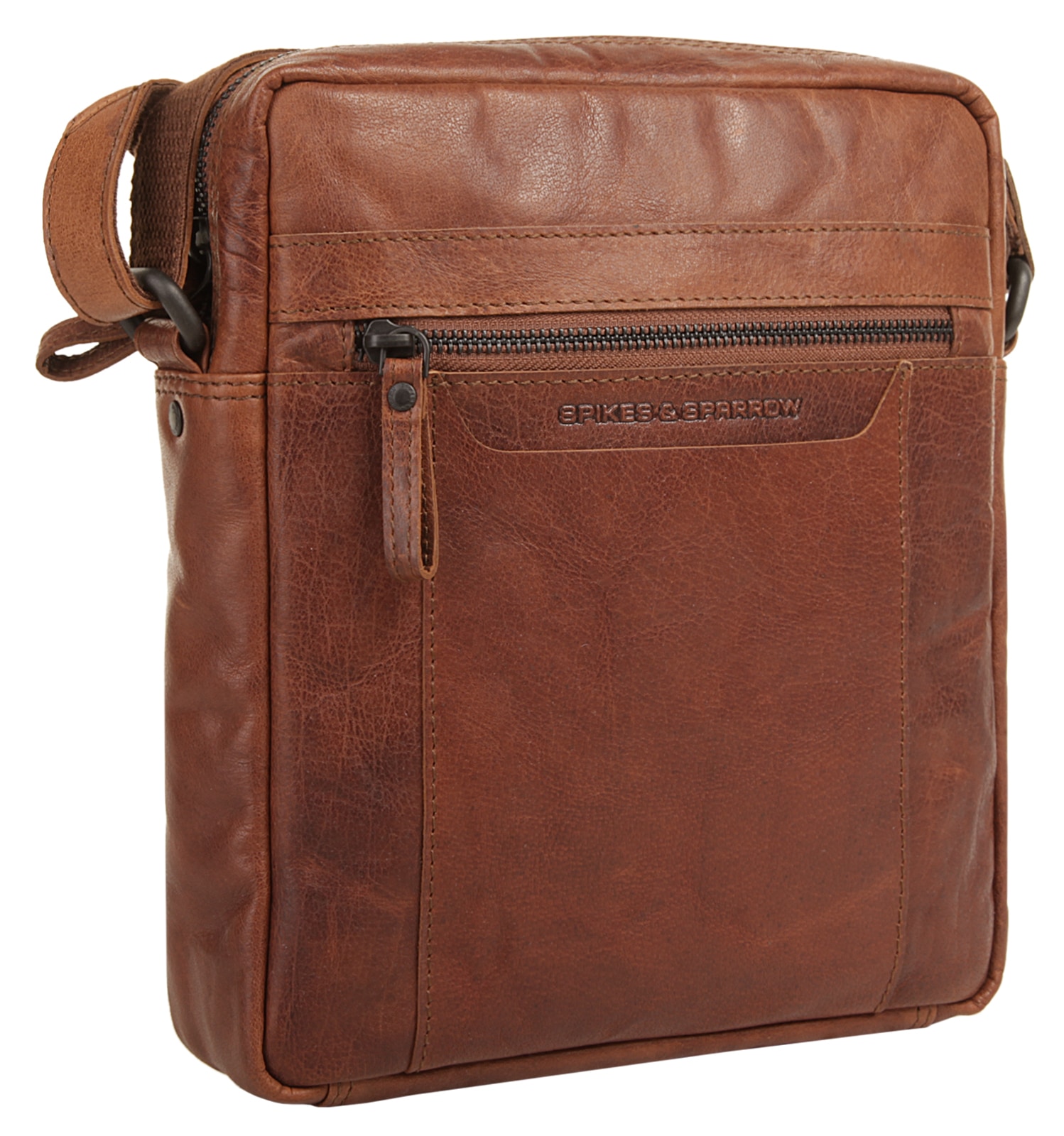 Spikes & Sparrow Umhängetasche echt Leder