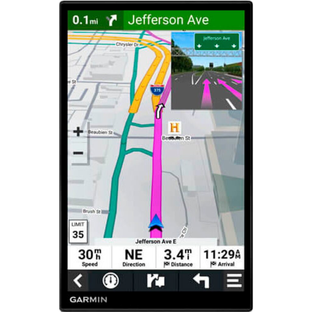 Garmin Navigationsgerät »DRIVESMART™ 86 mit Amazon Alexa EU, MT-D«, (Karten-Updates)