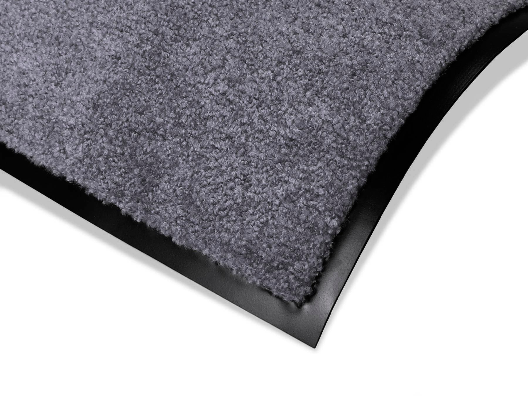 Primaflor-Ideen in Textil Fußmatte »Schmutzfangmatte CLEAN PRO, Made in Belgium«, rechteckig, 8 mm Höhe, Uni-Farben, UV-beständig, strapazierfähig, waschbar
