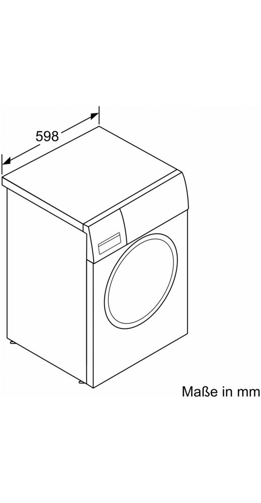 BOSCH Waschmaschine »WGG244ZV0«, Serie 6, WGG244ZV0, 9 kg, 1400 U/min