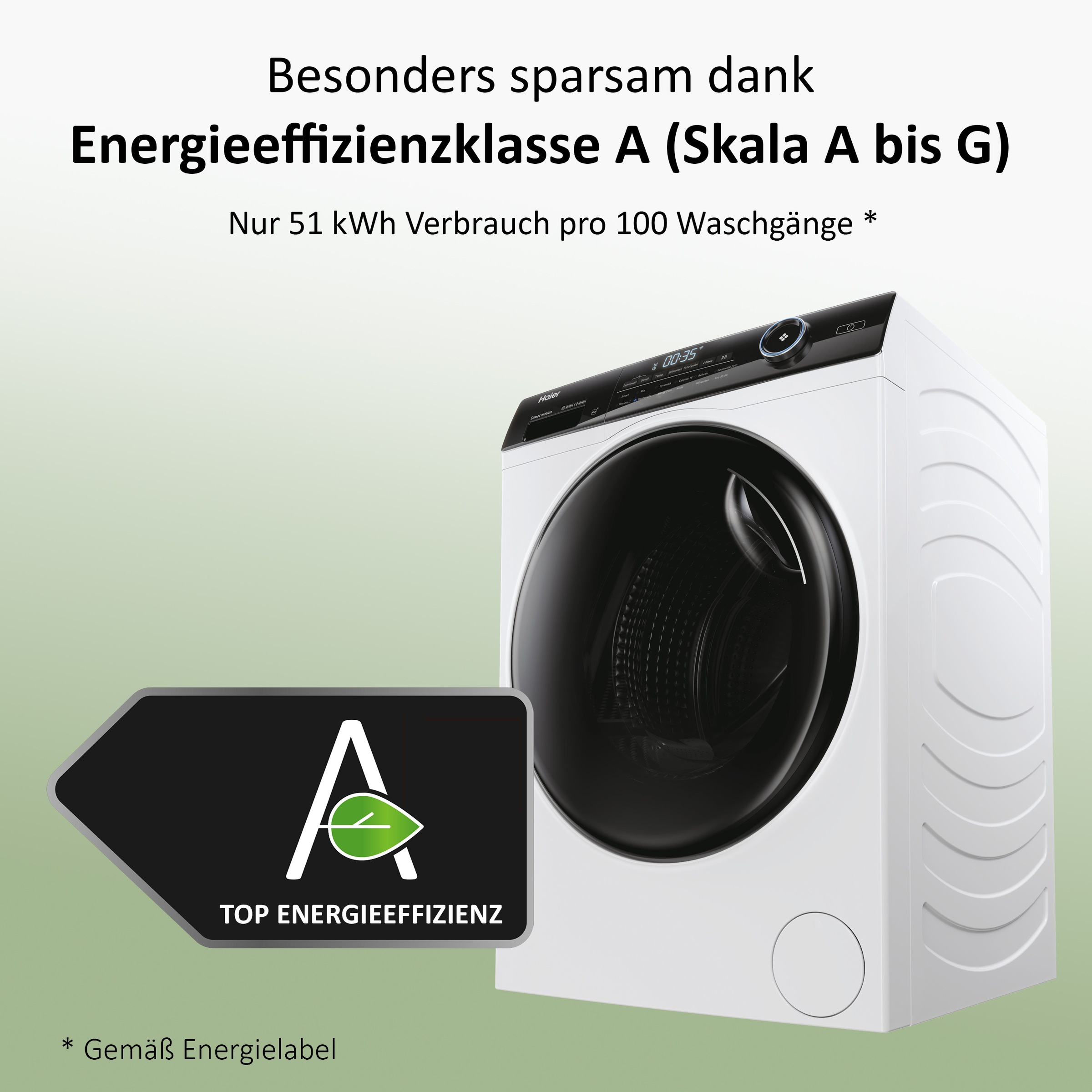 Haier Waschmaschine I-PRO SERIE 5 »HW100-B14959U1«, 10 kg, 1400 U/min, Refr günstig online kaufen