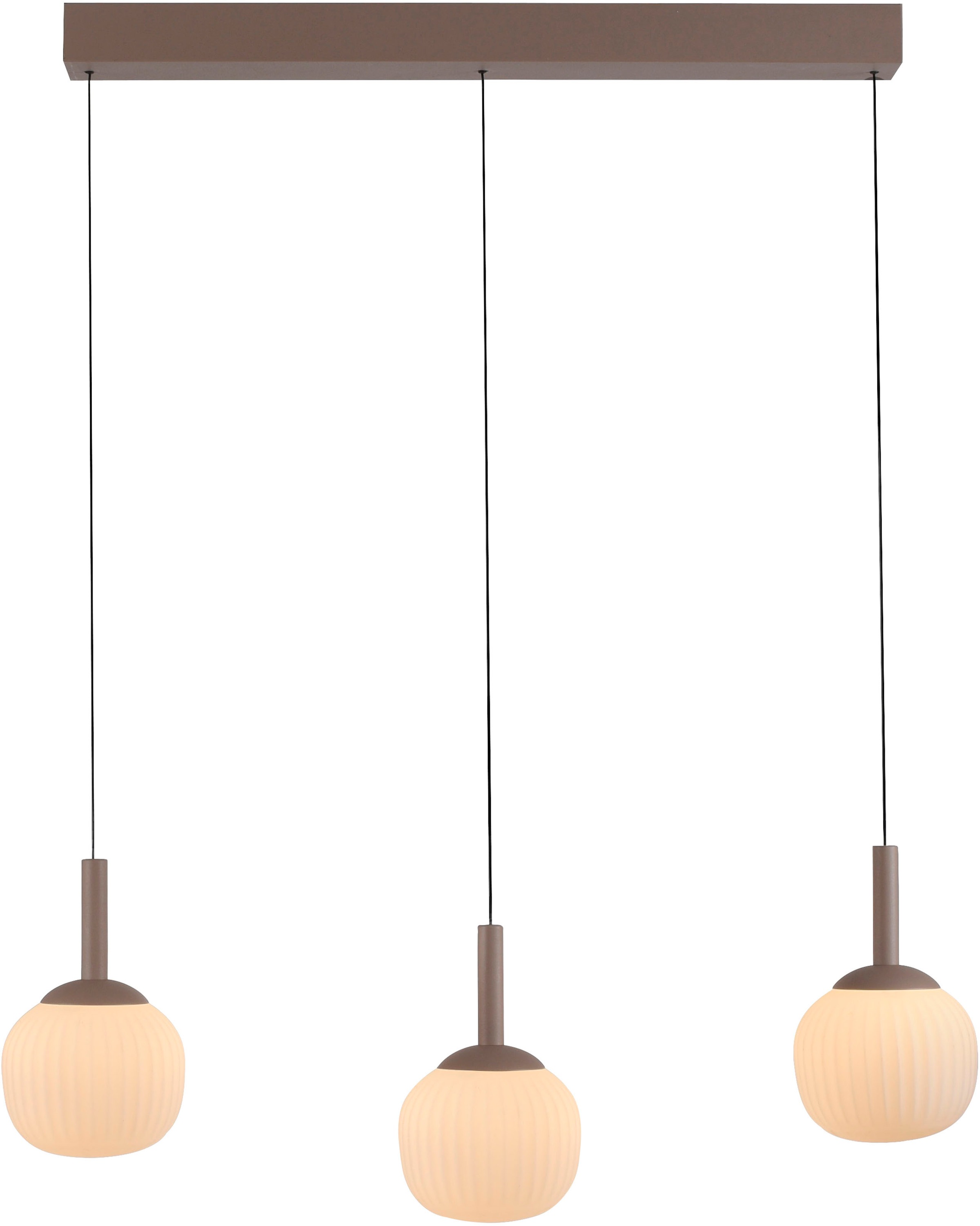 JUST LIGHT LED Deckenleuchte »NAMI« LED-Board 1 Stk. Warmweiß dimmbar, Simp günstig online kaufen