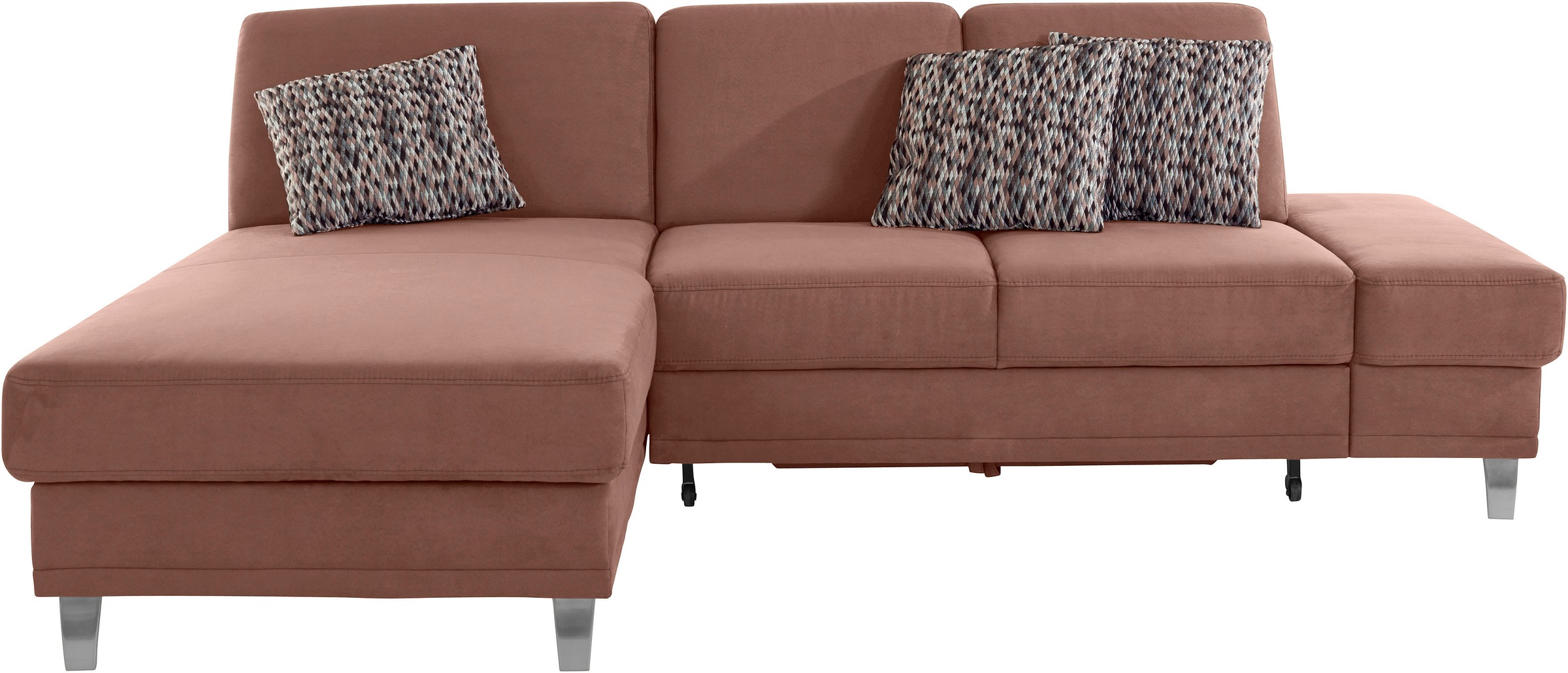 sit&more Ecksofa »Clio L-Form«, wahlweise mit Bettfunktion oder Vorziehsitz günstig online kaufen