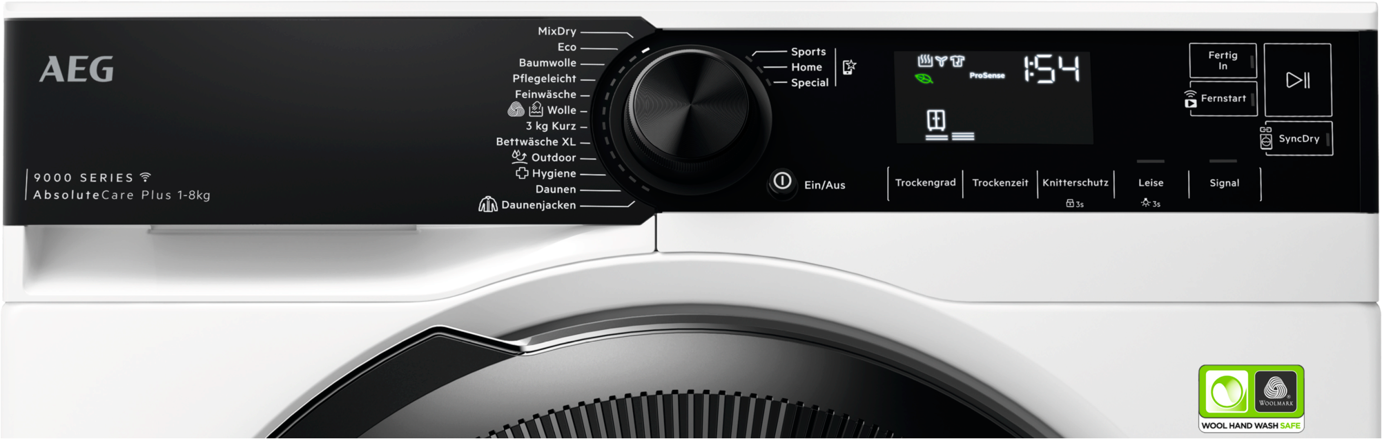 AEG Wärmepumpentrockner »TR9W75780«, WLAN-fähiger Trockner, steuerbar über günstig online kaufen