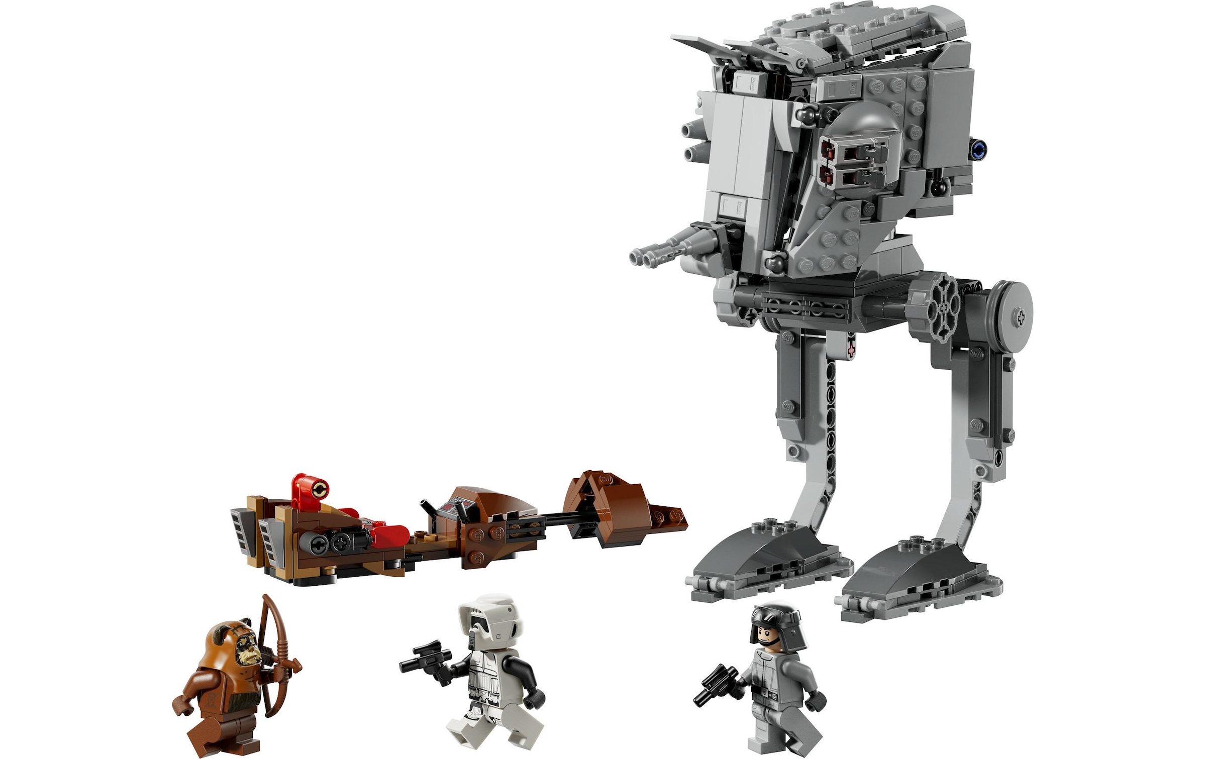 LEGO® Konstruktionsspielsteine »SMART Play: AT-ST Angriff auf Endor (75424), LEGO Star Wars ™« Mit SMART Brick kombatibel (nicht im Lieferumfang enthalten)