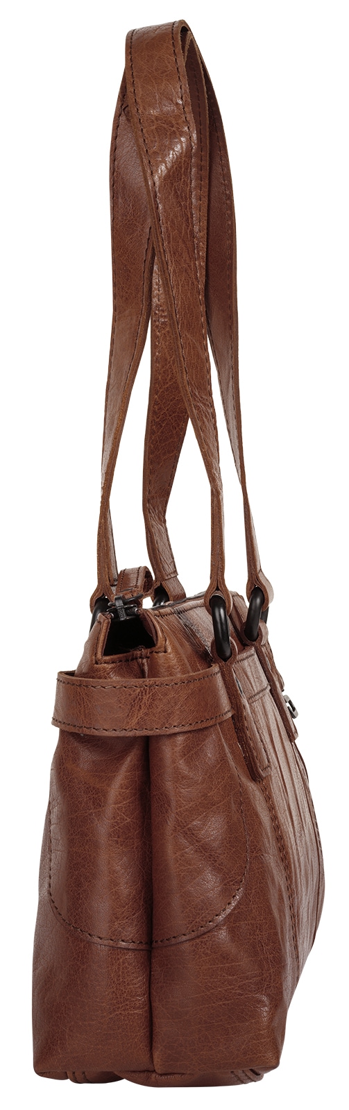 Spikes & Sparrow Henkeltasche, echt Leder